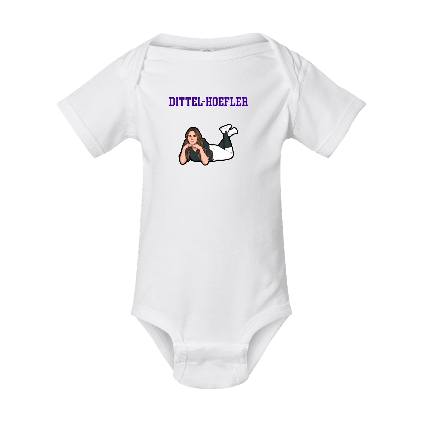 Baby Onesie — Shirsey in White