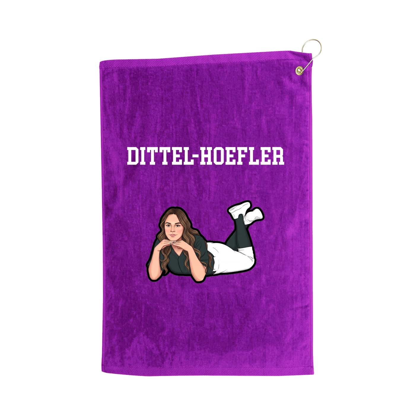 Golf Towel — Shirsey in Purple