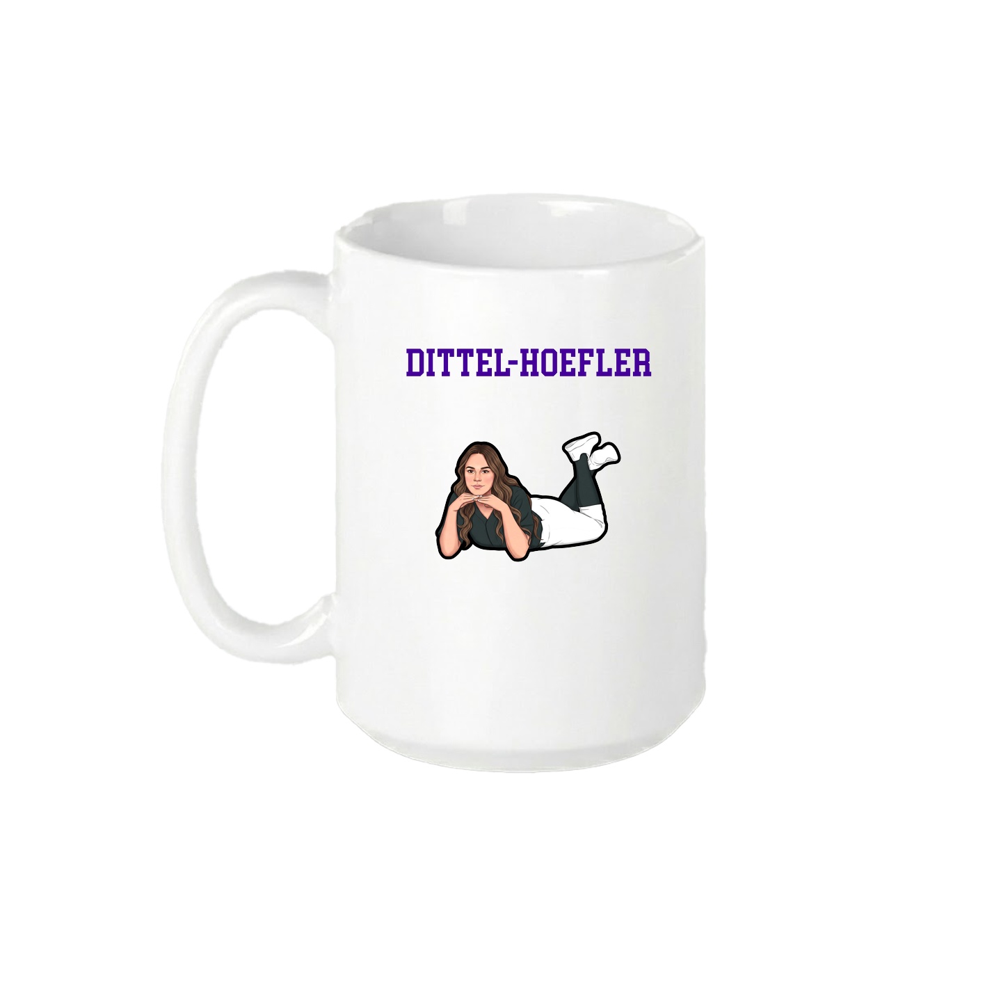 15oz Coffee Mug — Shirsey in White