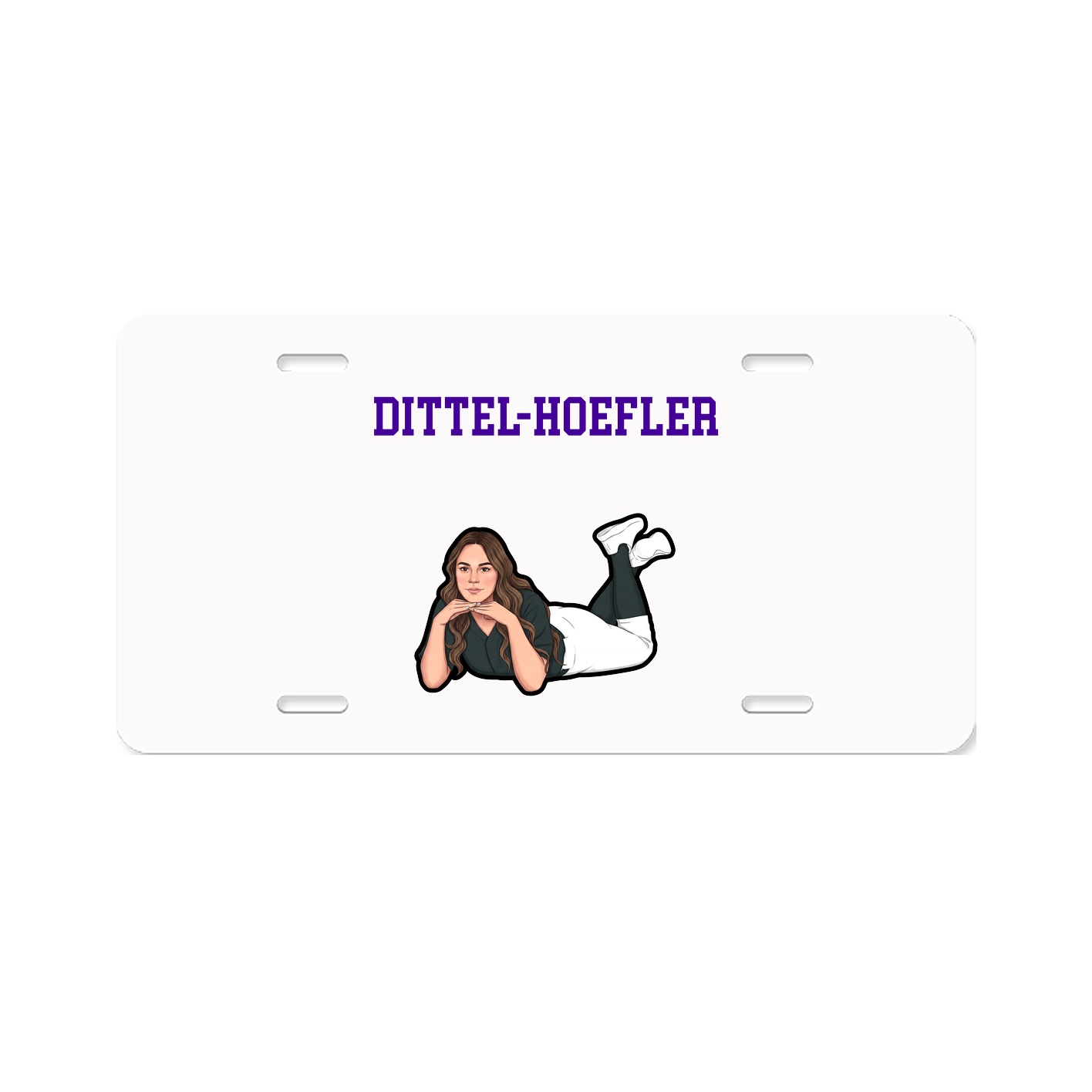 License Plate — Shirsey in Classic