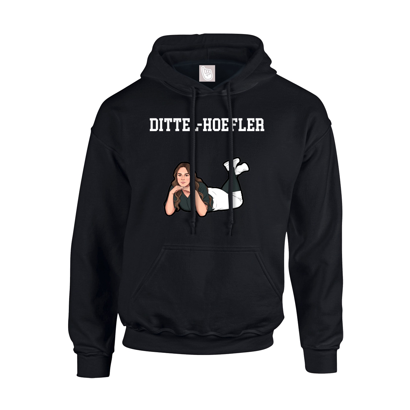 Youth Hoodie — Shirsey in Black