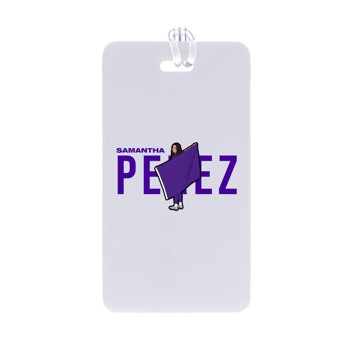 Bag Tag — Player Name in Classic