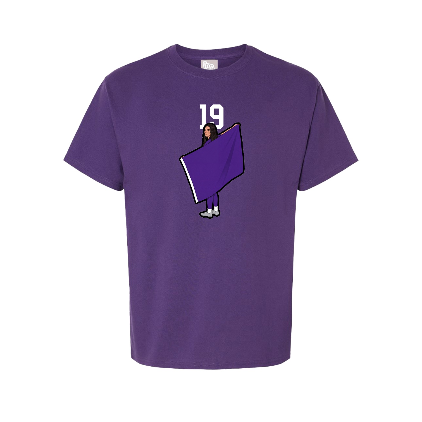 Tee — Number Top in Purple