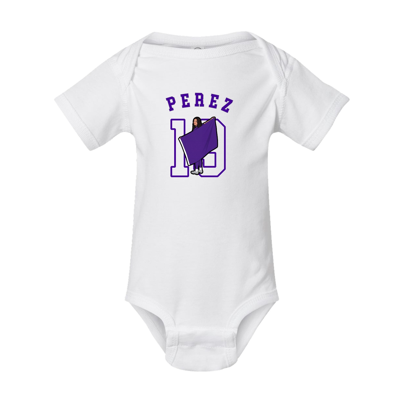 Baby Onesie — Shirsey Arch in White