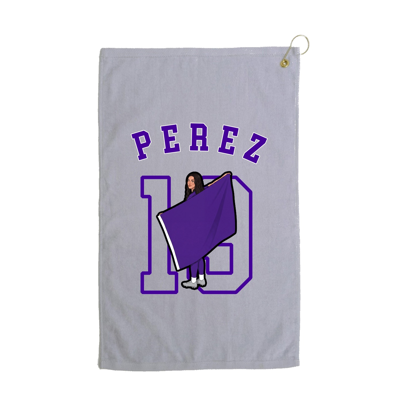 Golf Towel — Shirsey Arch in Grey