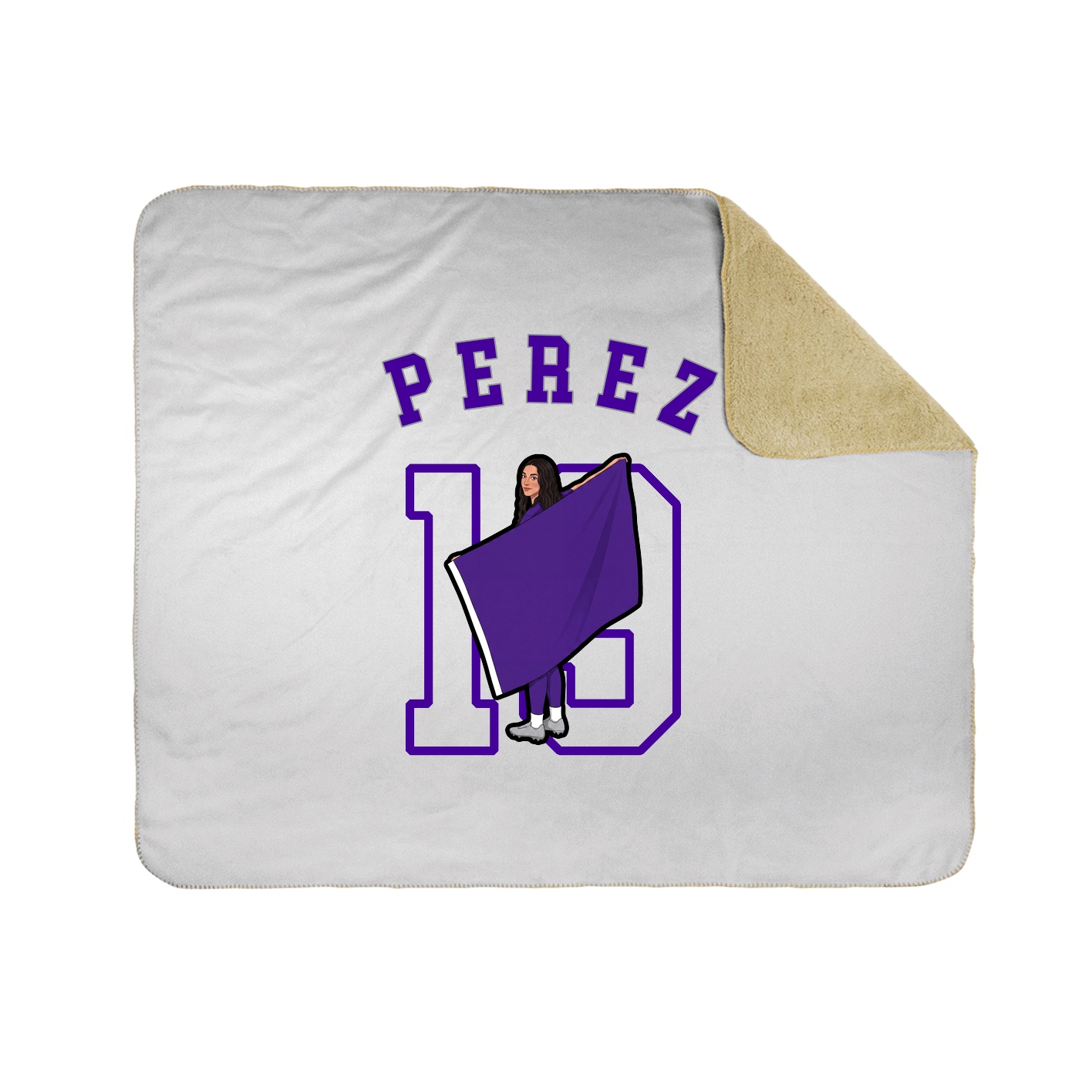 Throw Blanket — Shirsey Arch in White
