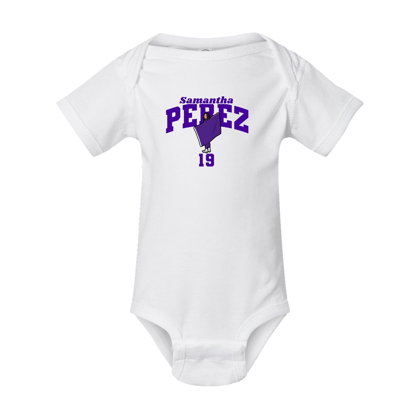 Baby Onesie — Signature Arch in White