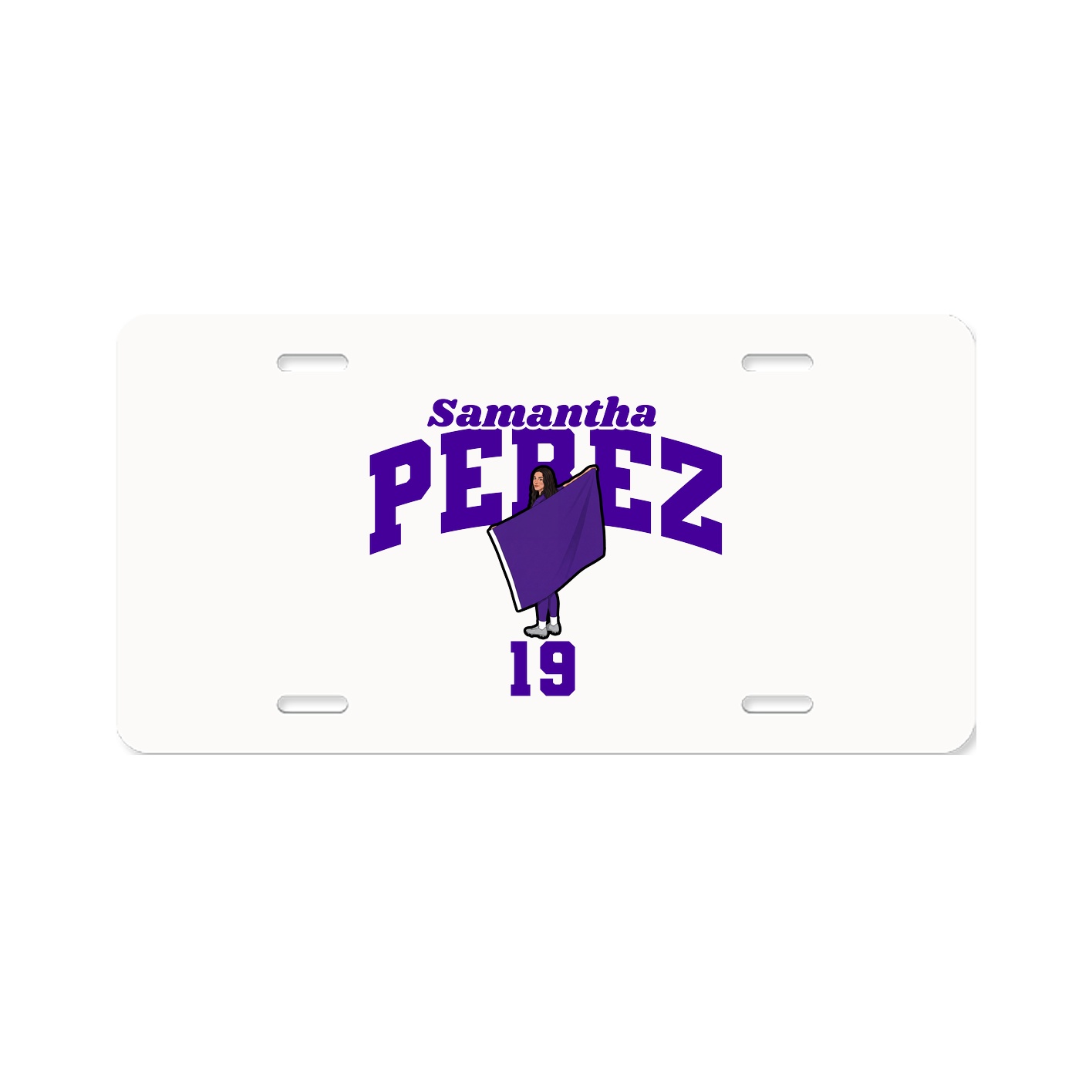 License Plate — Signature Arch in Classic