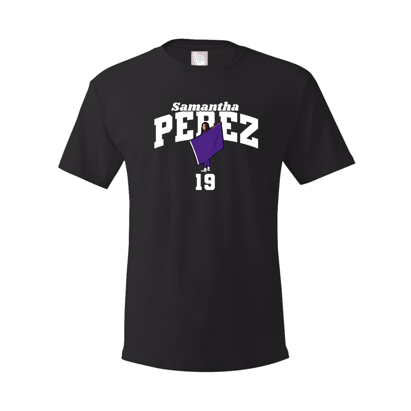 Tee — Signature Arch in Black