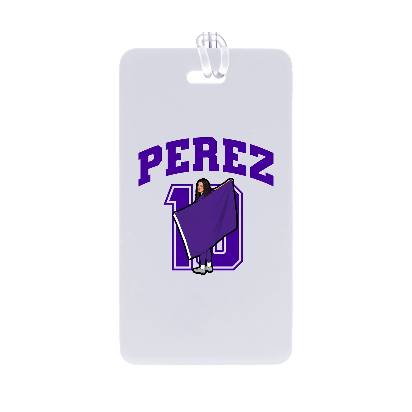 Bag Tag — Number in Classic