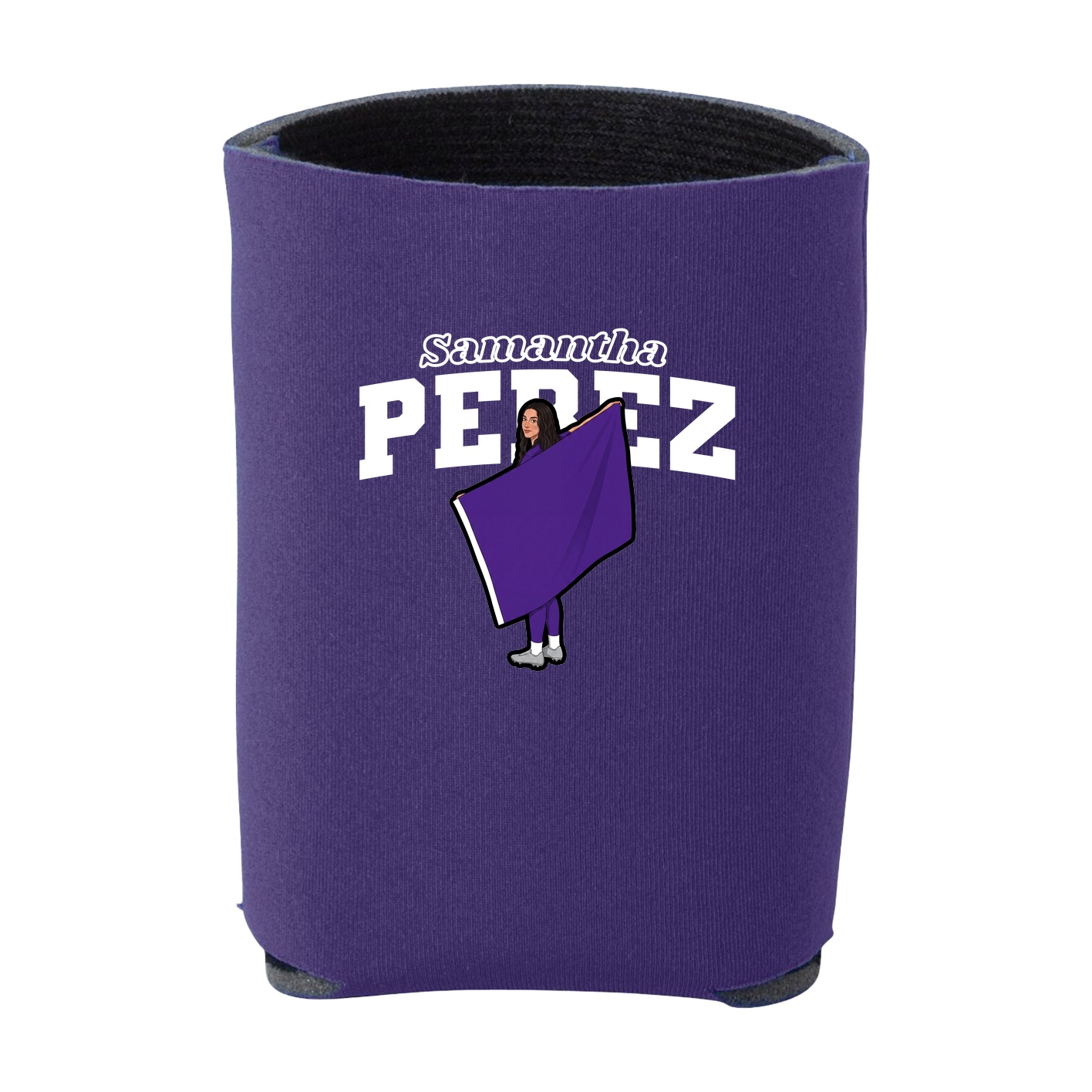 Can Holder — Name Arch in Purple