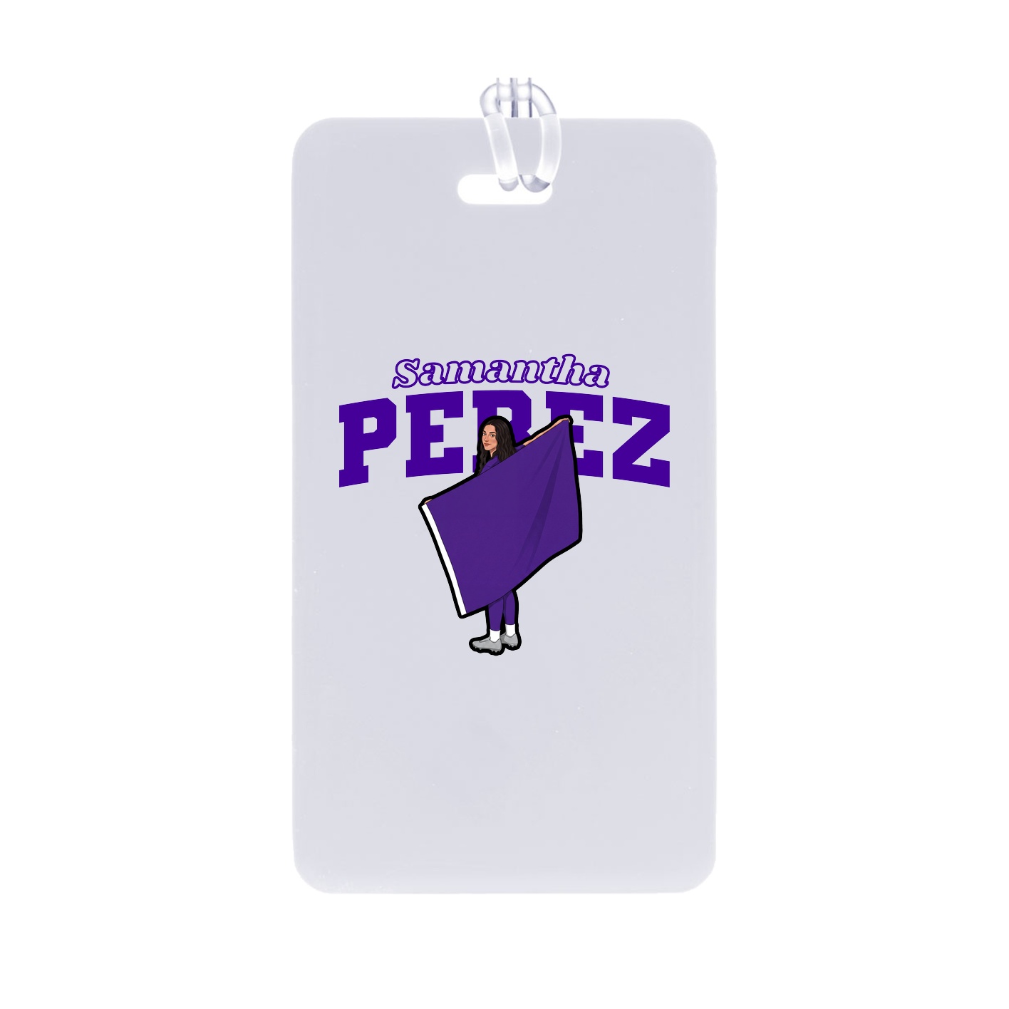Bag Tag — Name Arch in Classic