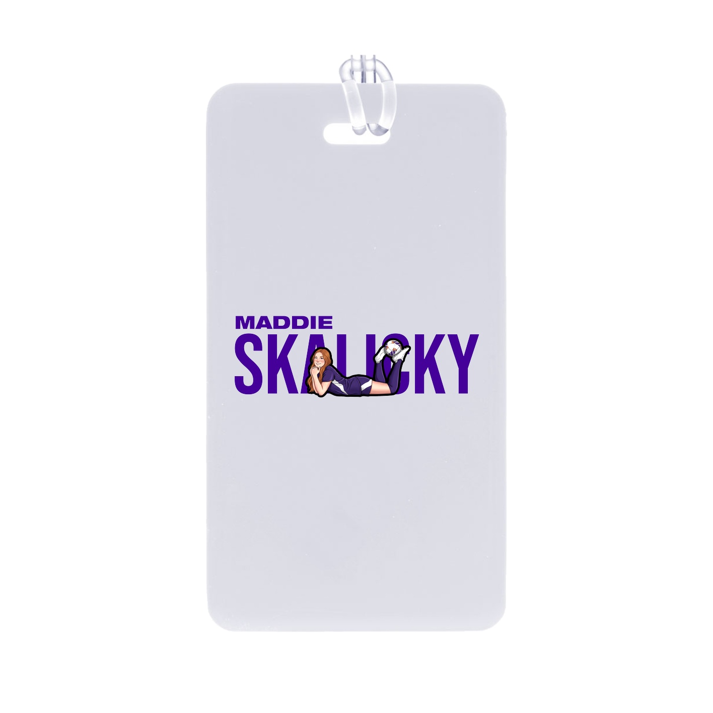Bag Tag — Player Name in Classic