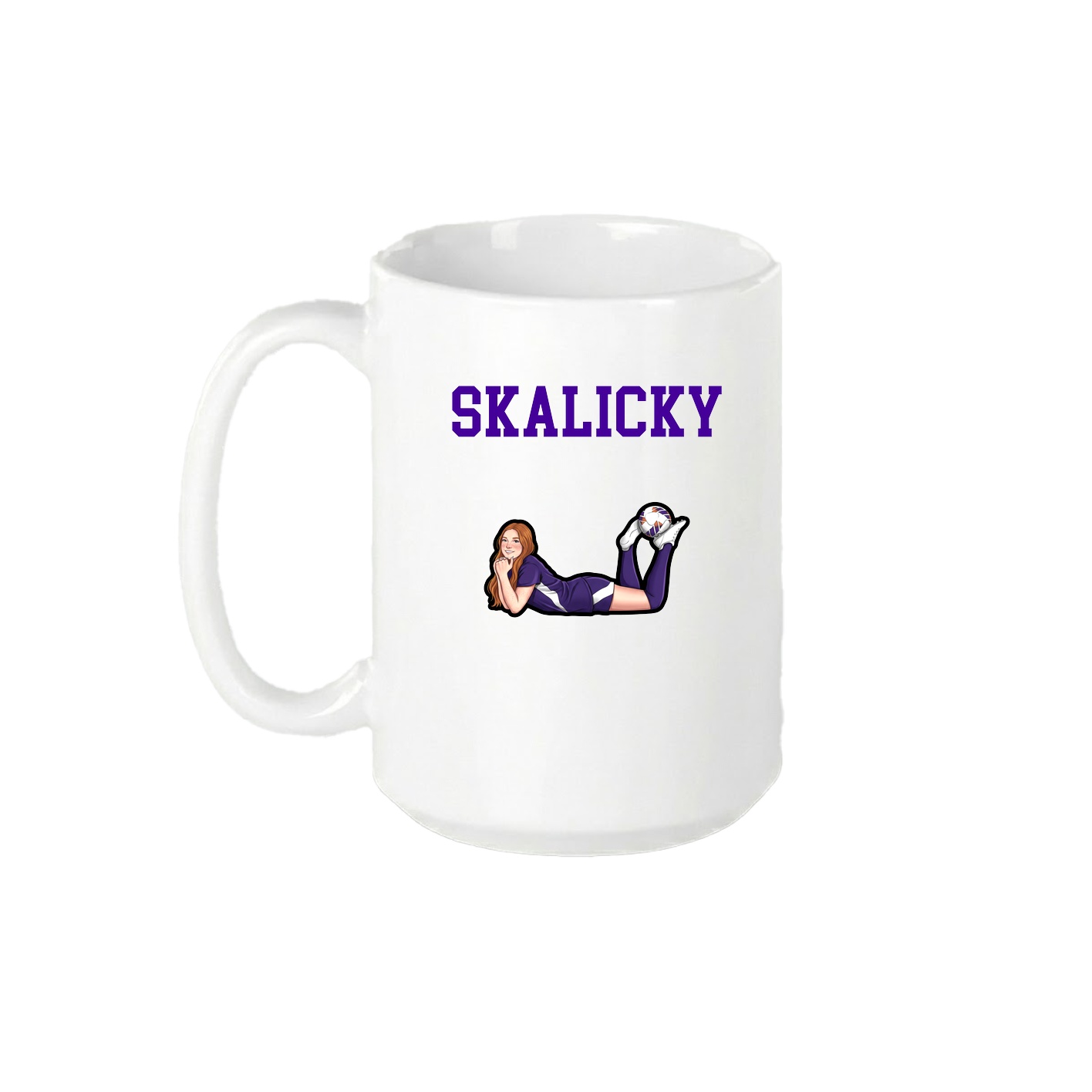 15oz Coffee Mug — Shirsey in White