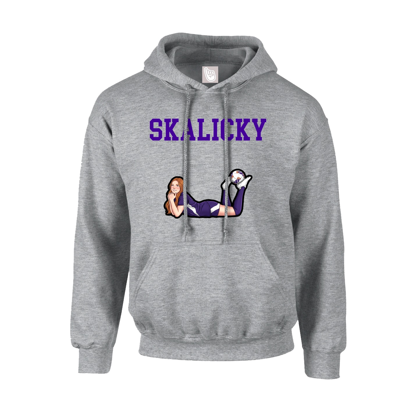 Hoodie — Shirsey in Grey