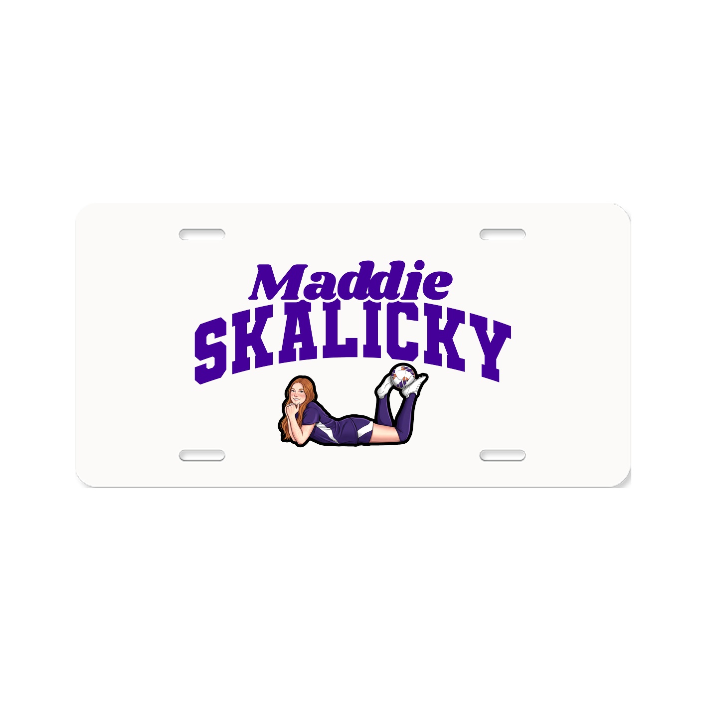 License Plate — Signature Arch in Classic