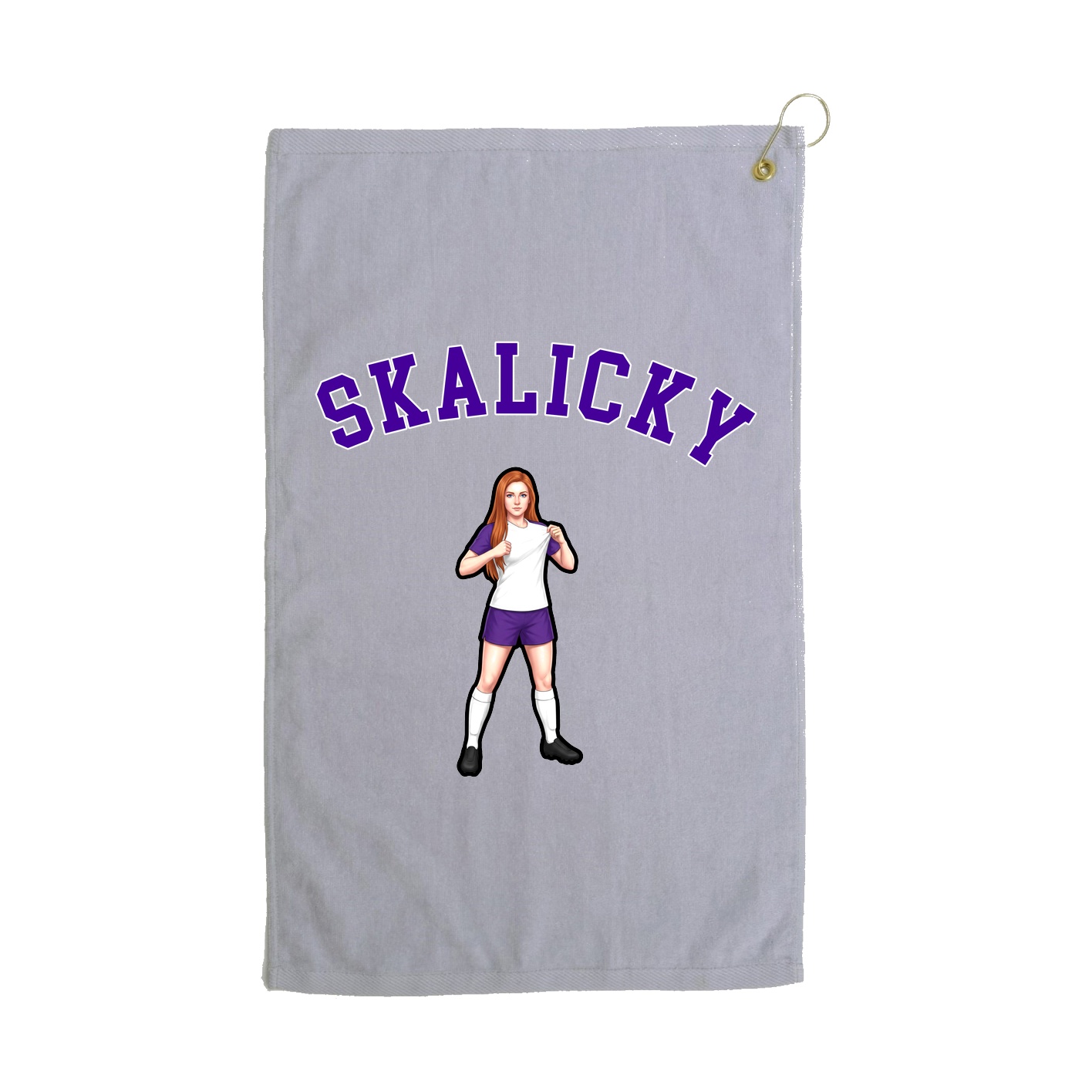Golf Towel — Shirsey Arch in Grey