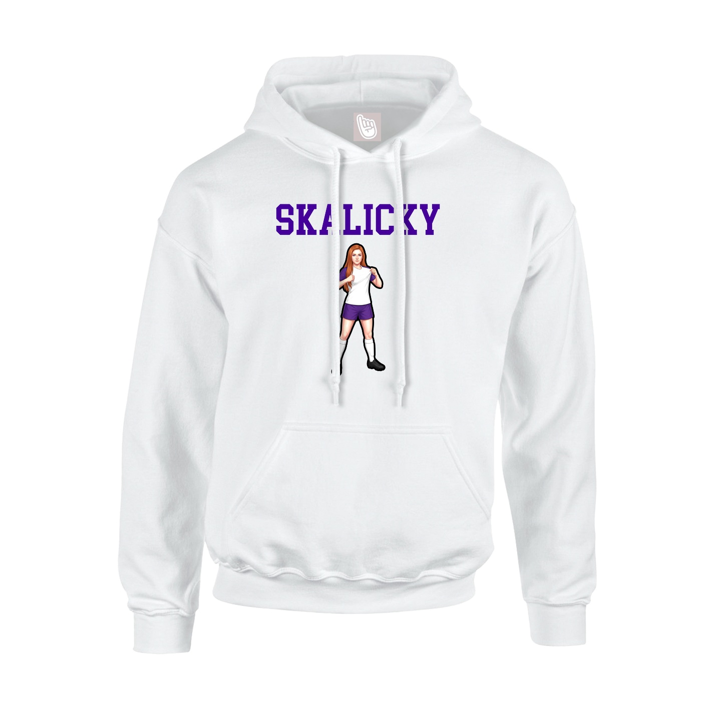 Youth Hoodie — Shirsey in White