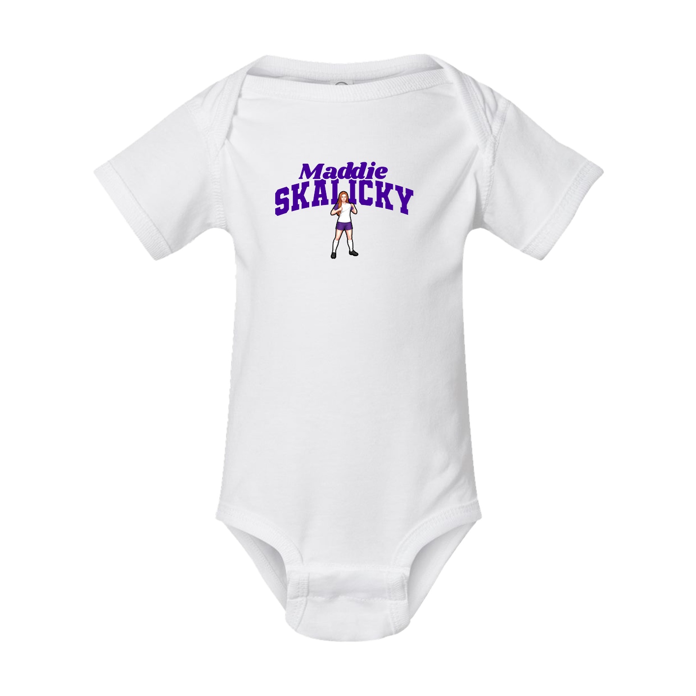 Baby Onesie — Signature Arch in White