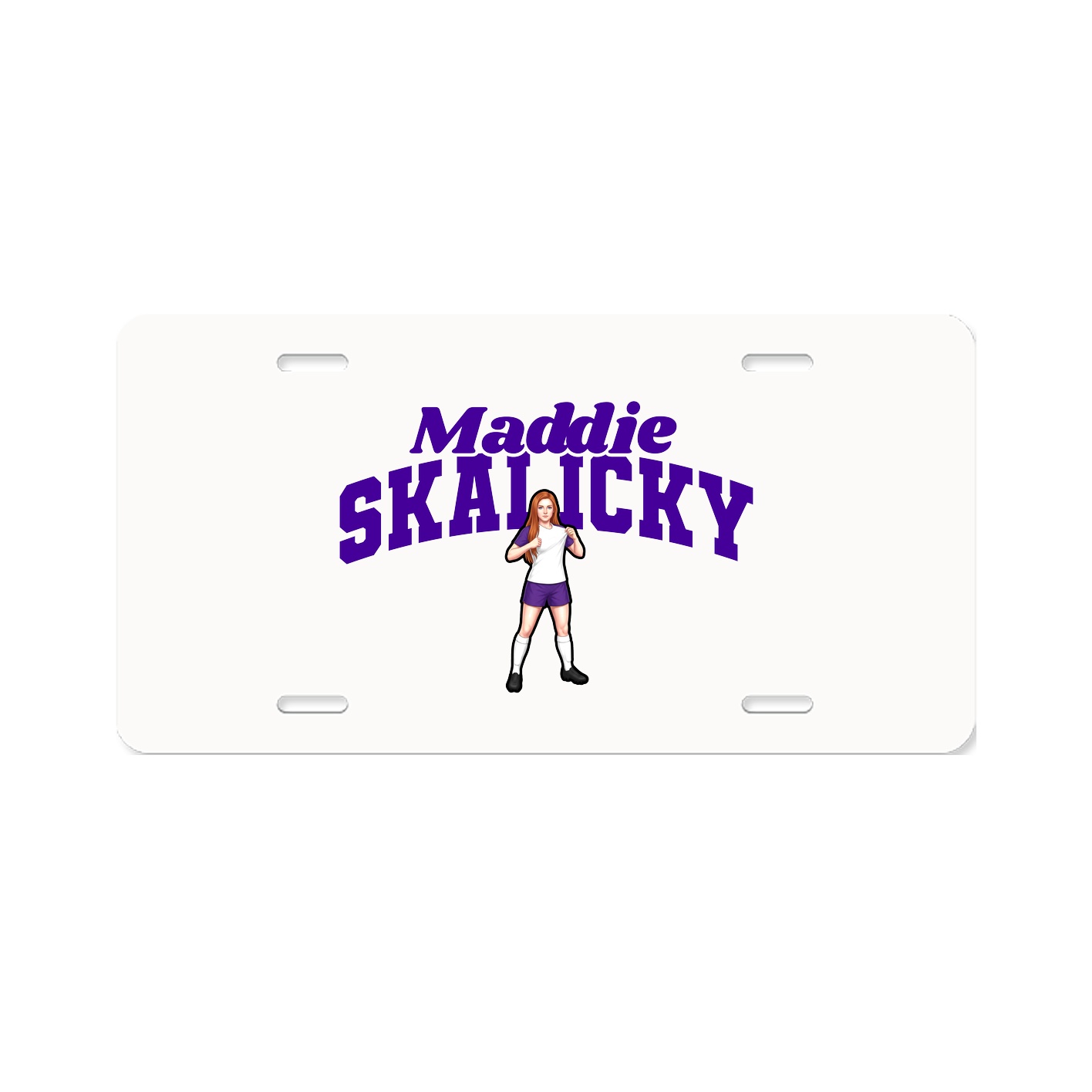License Plate — Signature Arch in Classic