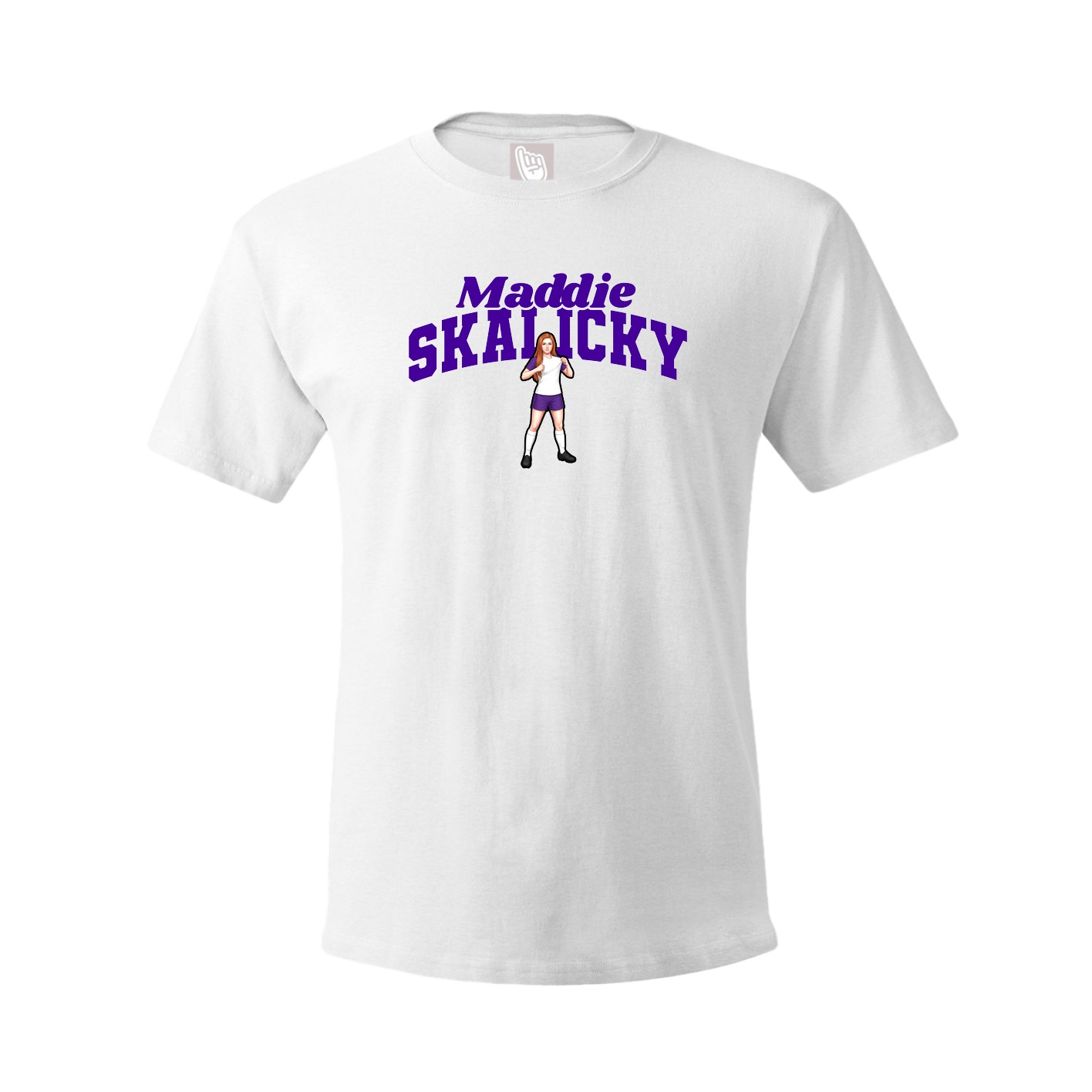 Tee — Signature Arch in White