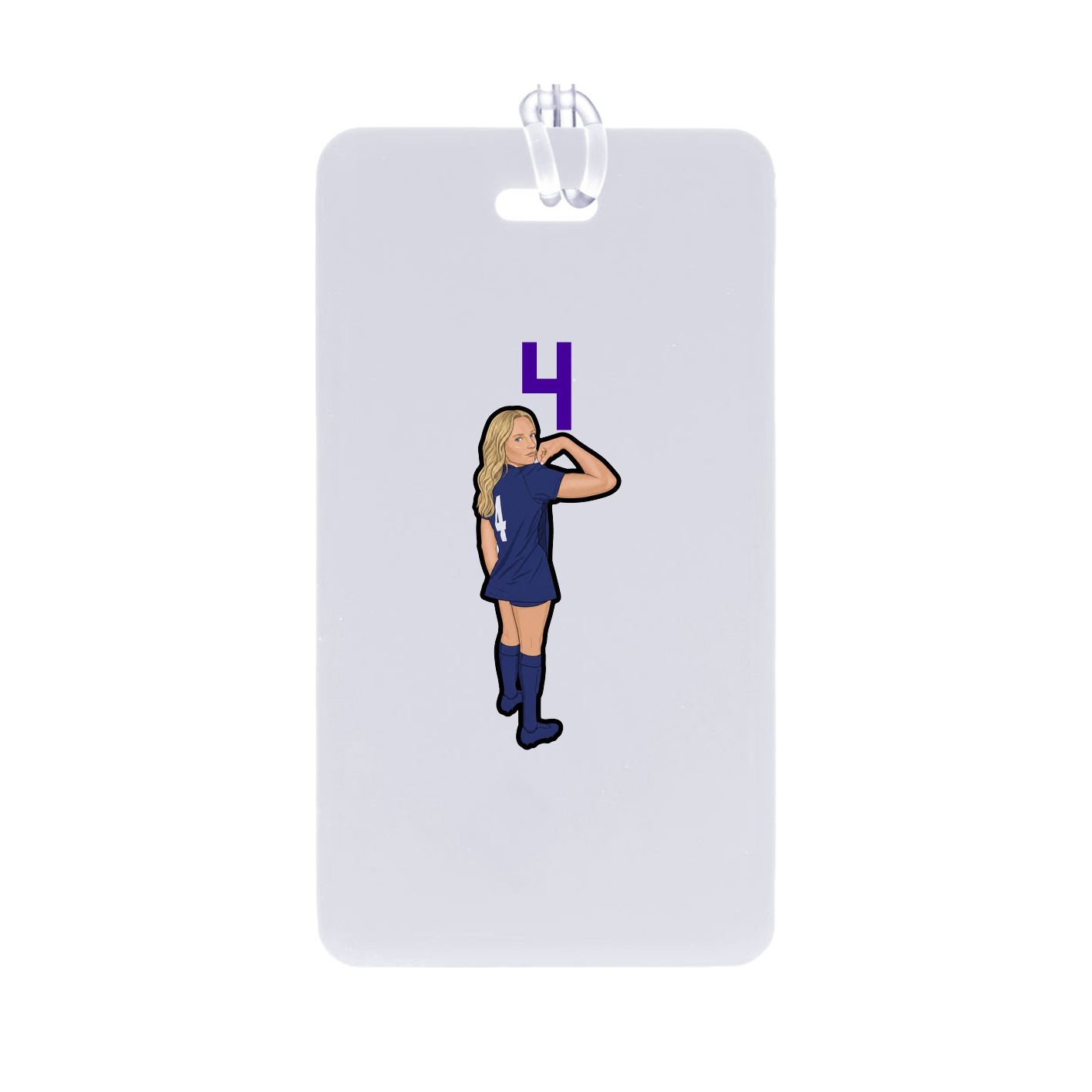 Bag Tag — Number Top in Classic