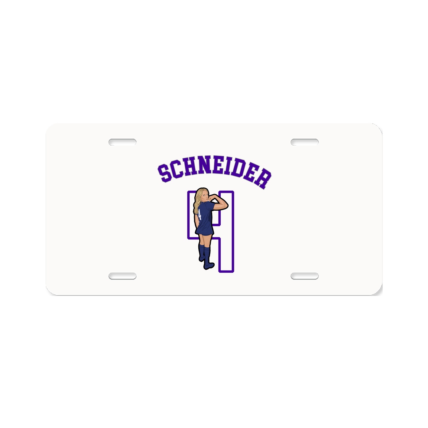 License Plate — Shirsey Arch in Classic