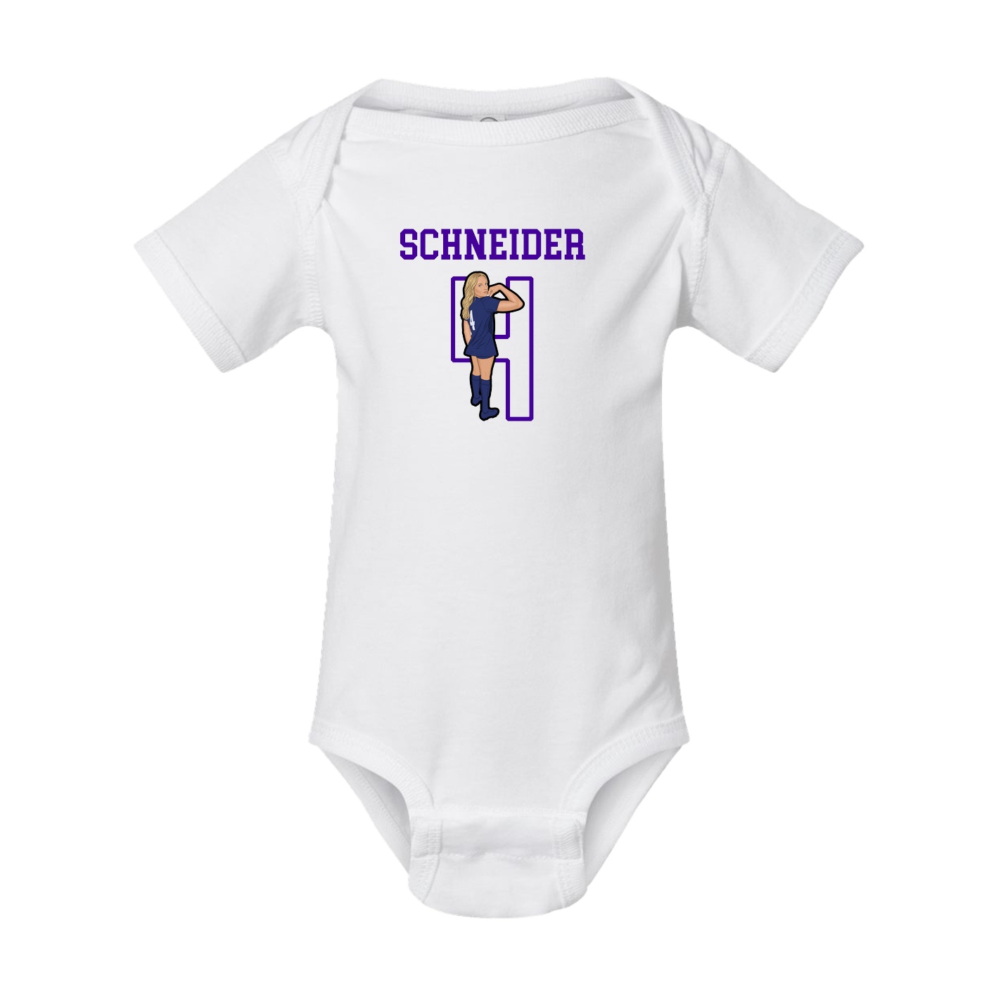 Baby Onesie — Shirsey in White