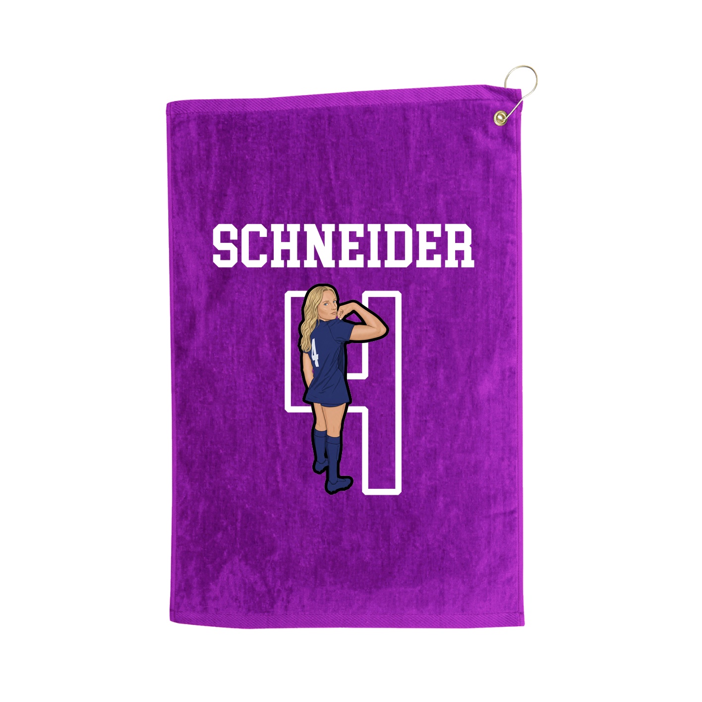 Golf Towel — Shirsey in Purple