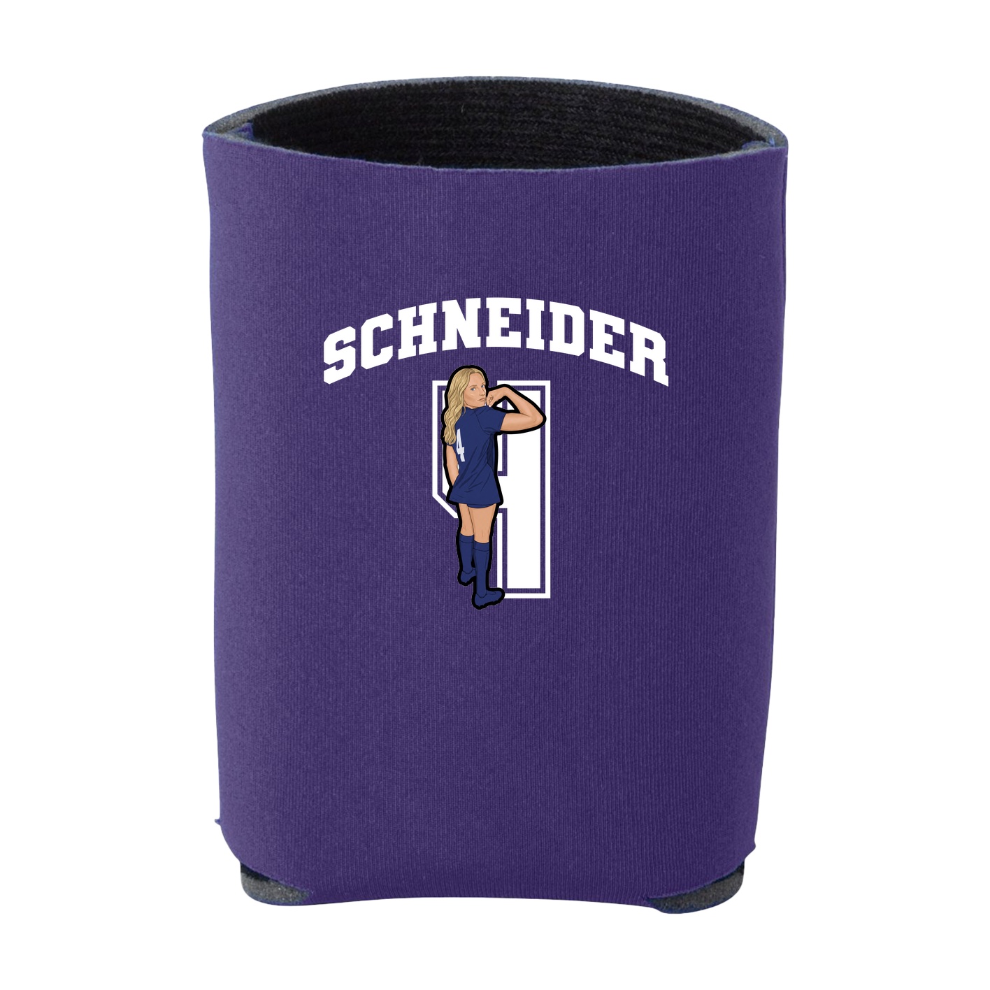 Can Holder — Number in Purple