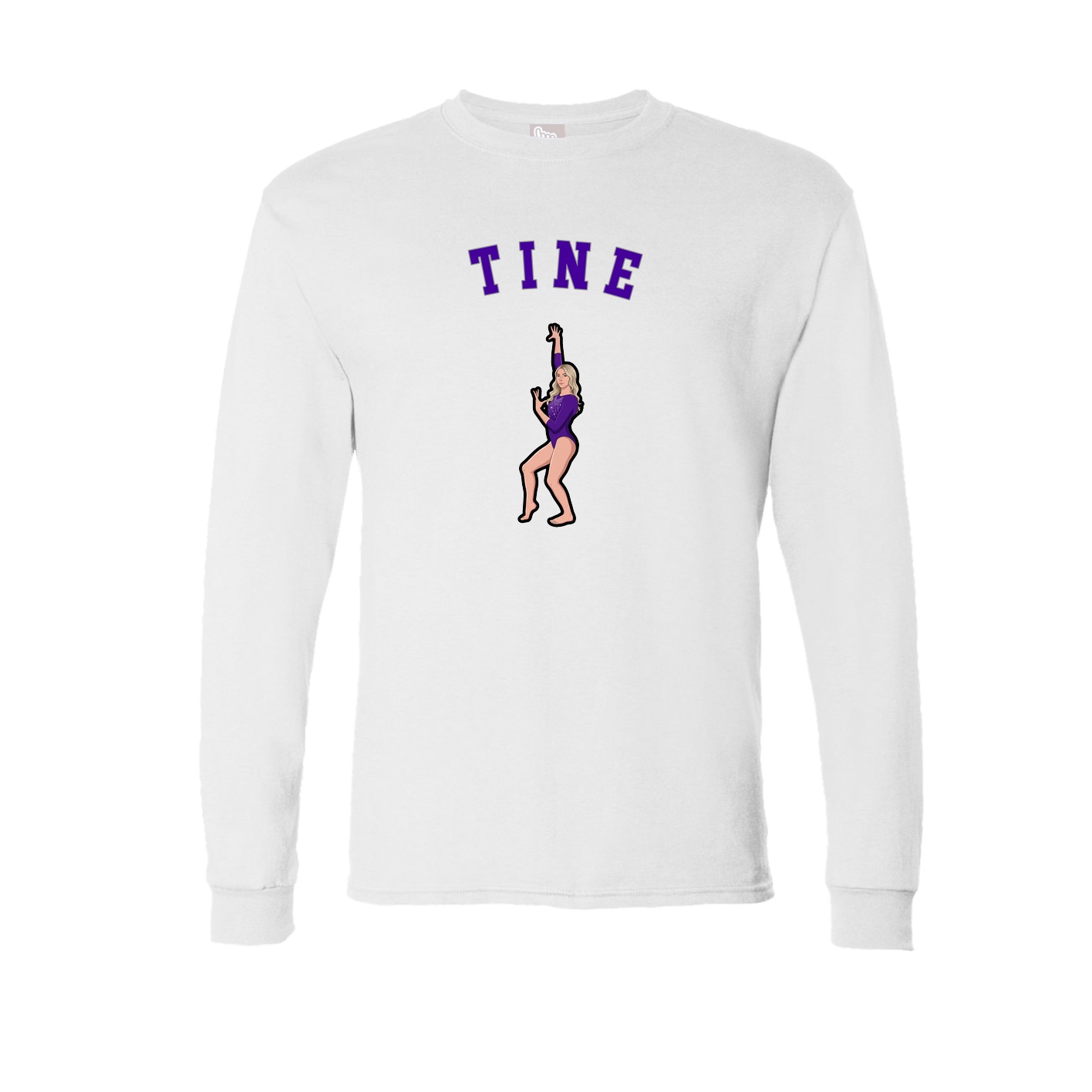 Long Sleeve Tee — Shirsey Arch in White