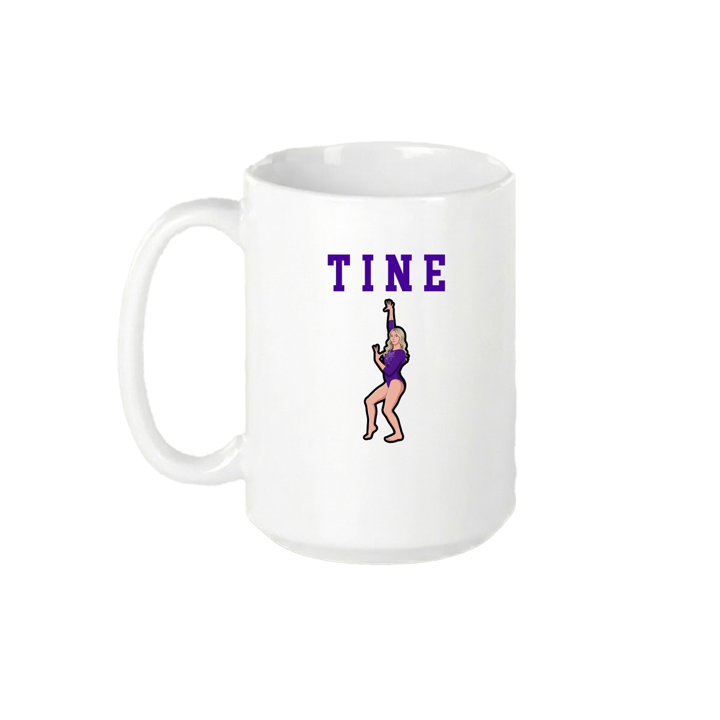 15oz Coffee Mug — Shirsey in White