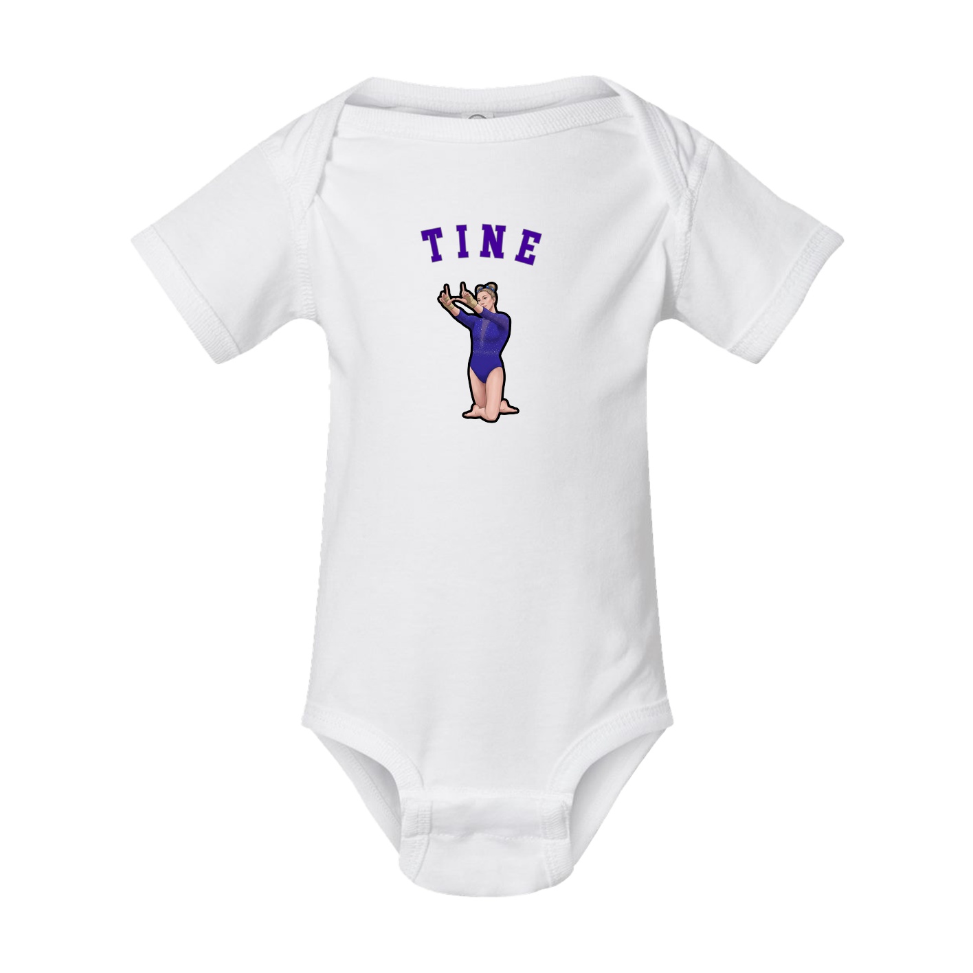 Baby Onesie — Shirsey Arch in White