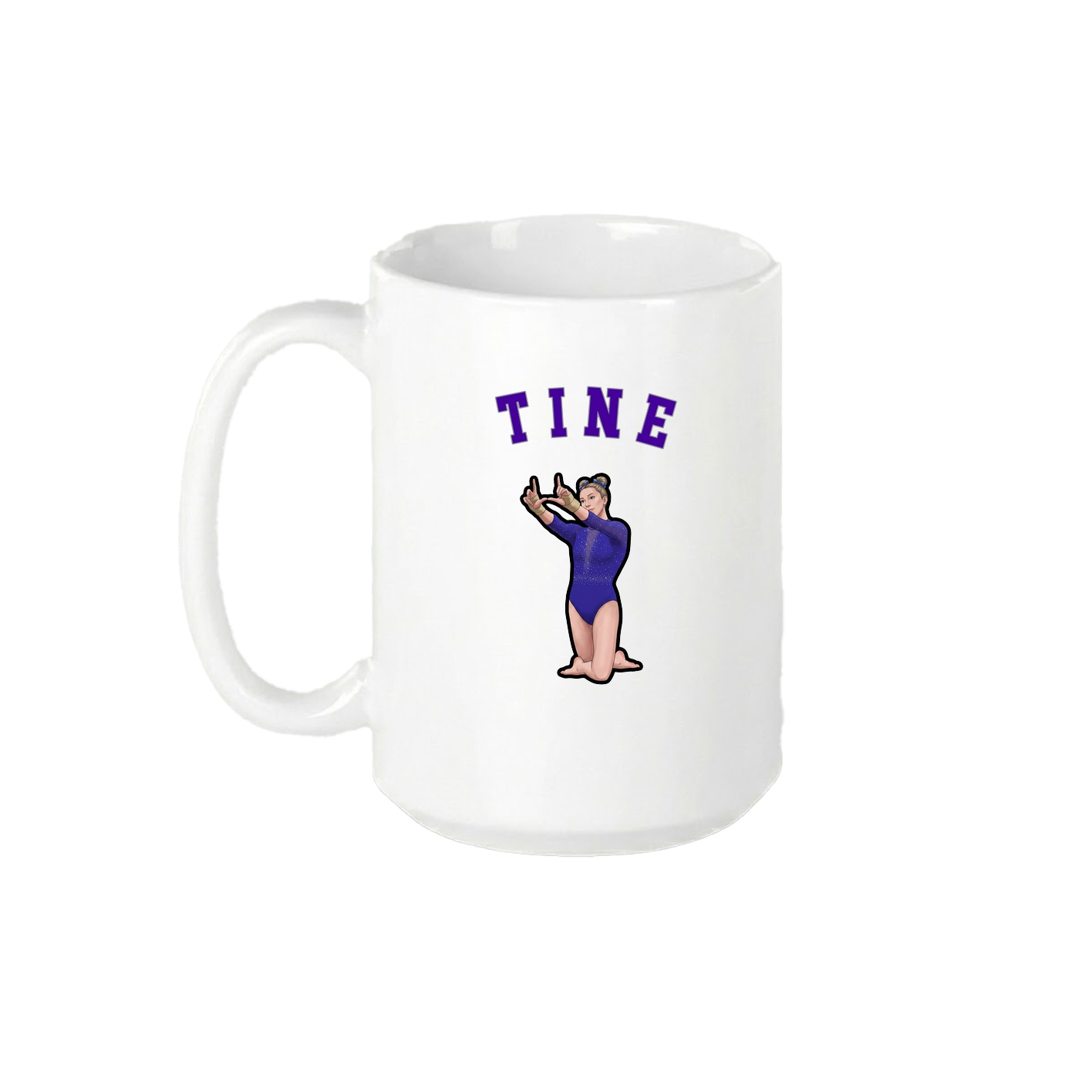 15oz Coffee Mug — Shirsey Arch in White