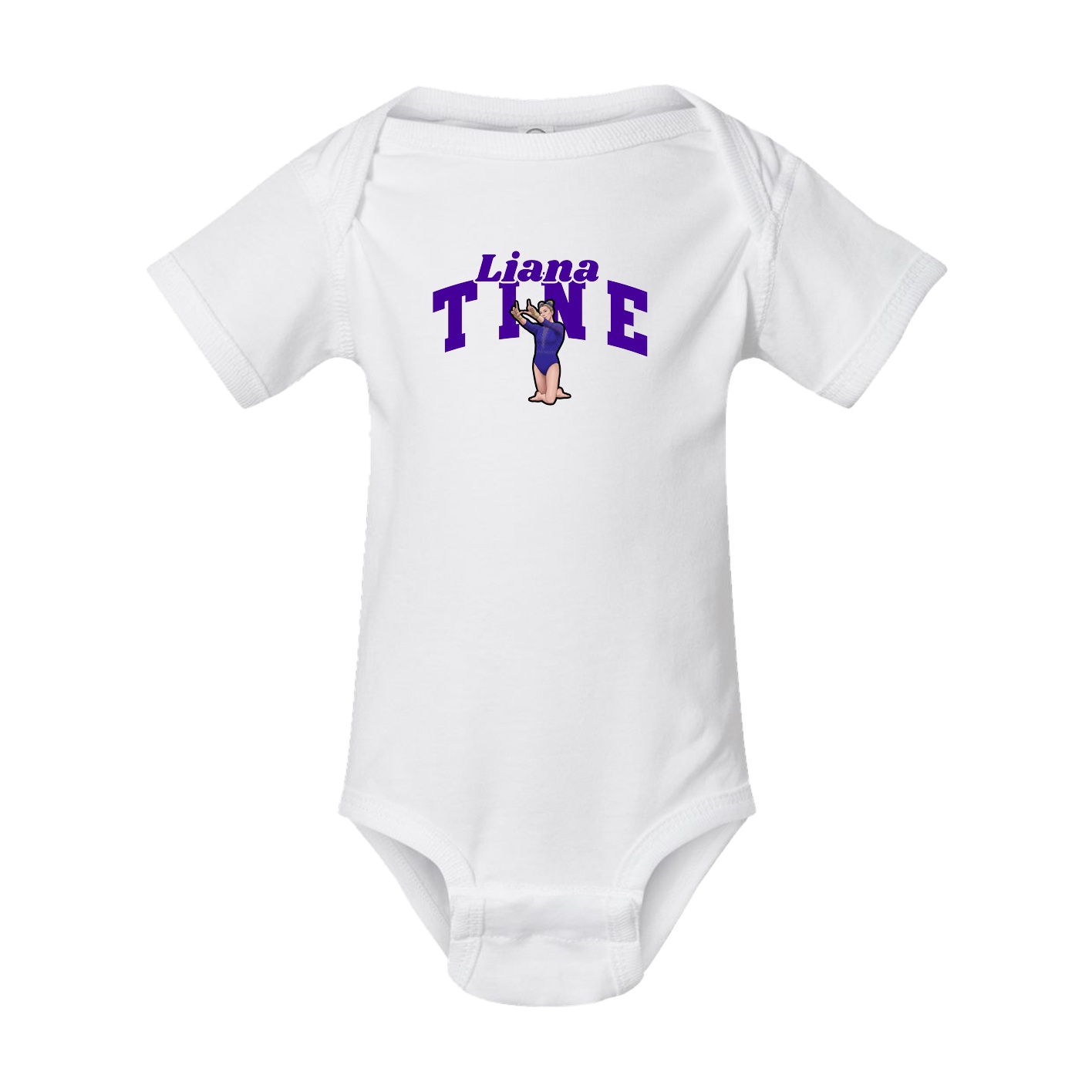 Baby Onesie — Signature Arch in White