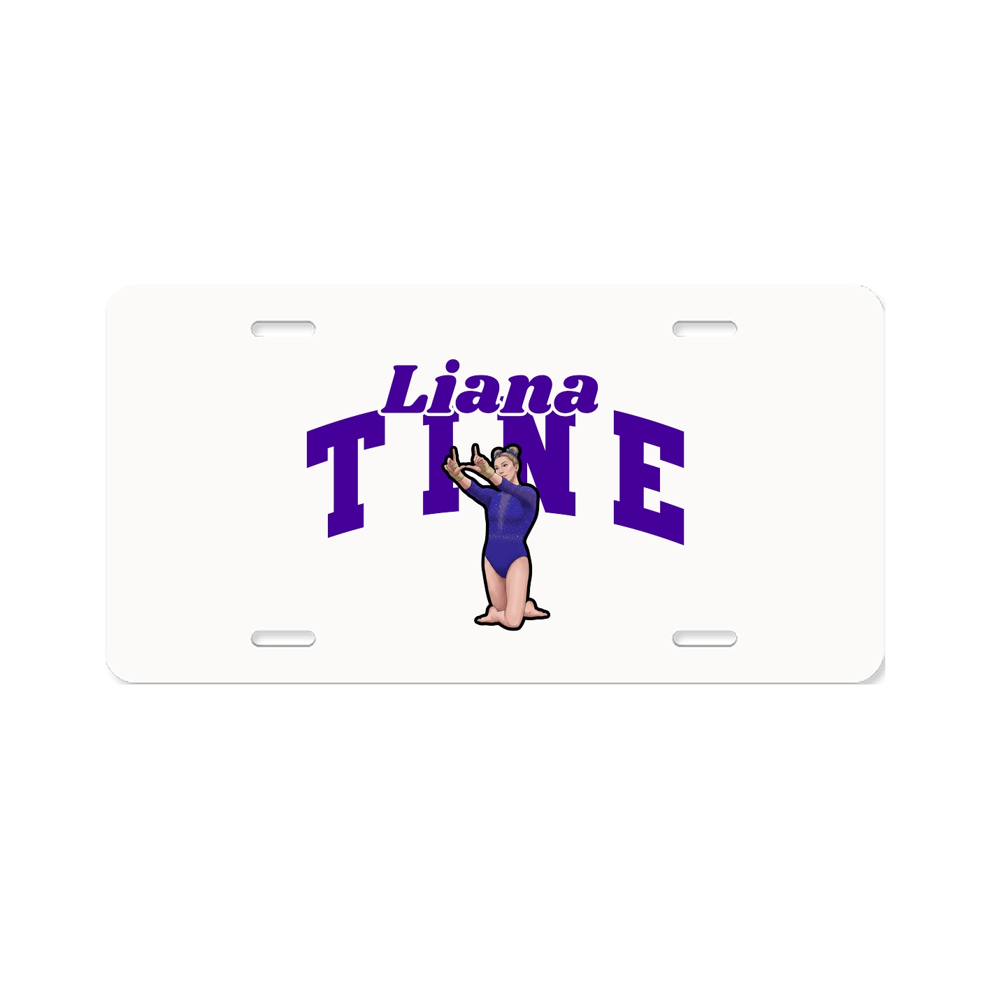License Plate — Signature Arch in Classic