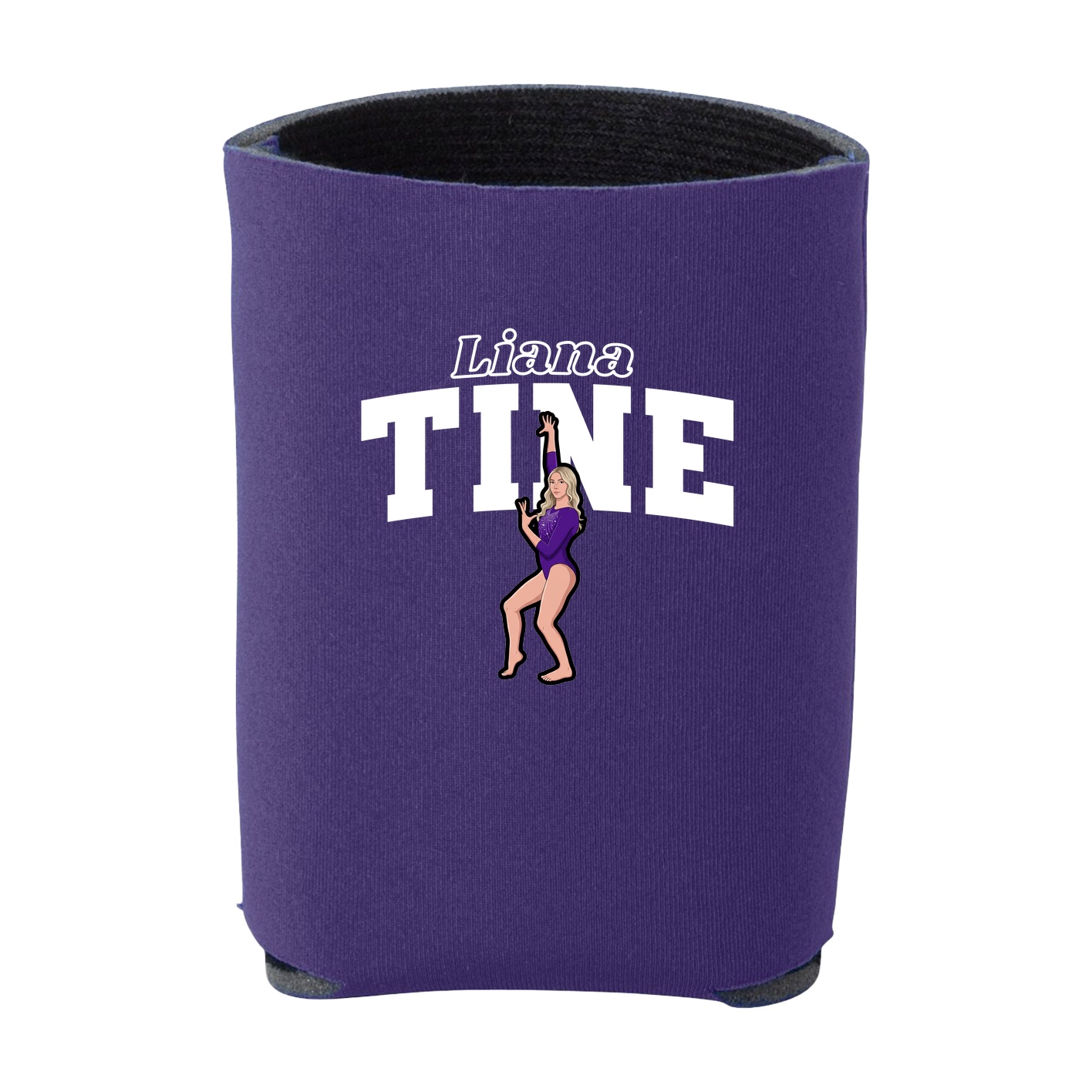 Can Holder — Name Arch in Purple