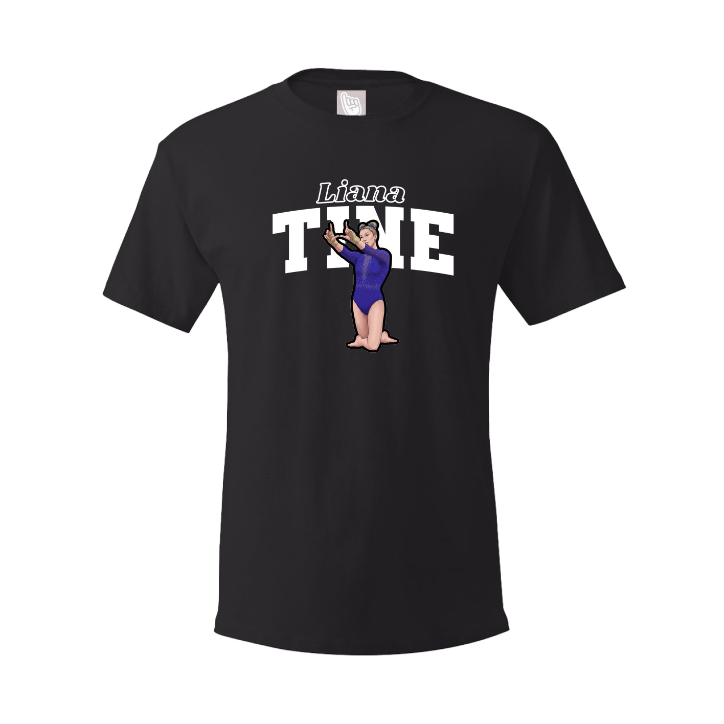 Tee — Name Arch in Black