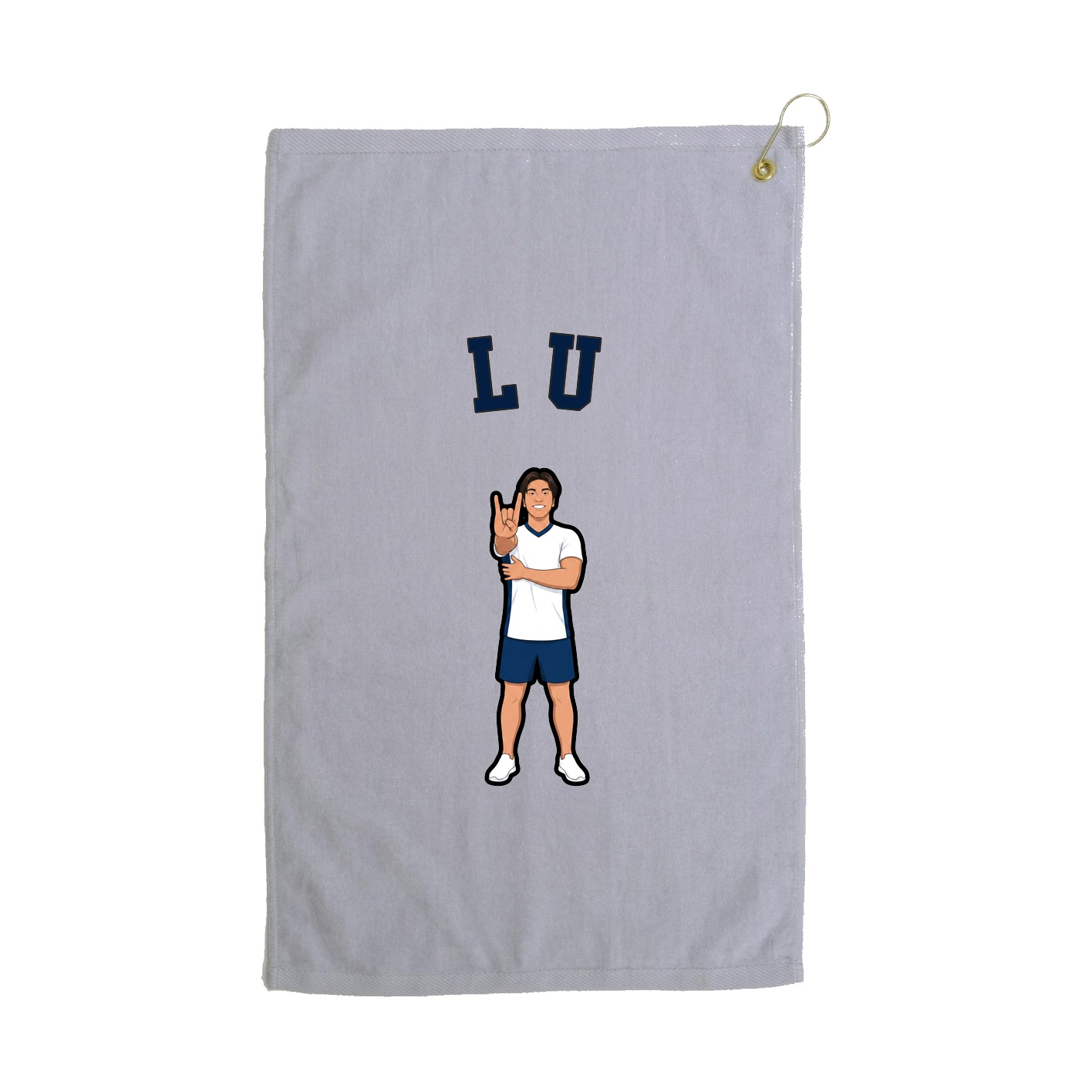 Golf Towel — Shirsey Arch in Grey