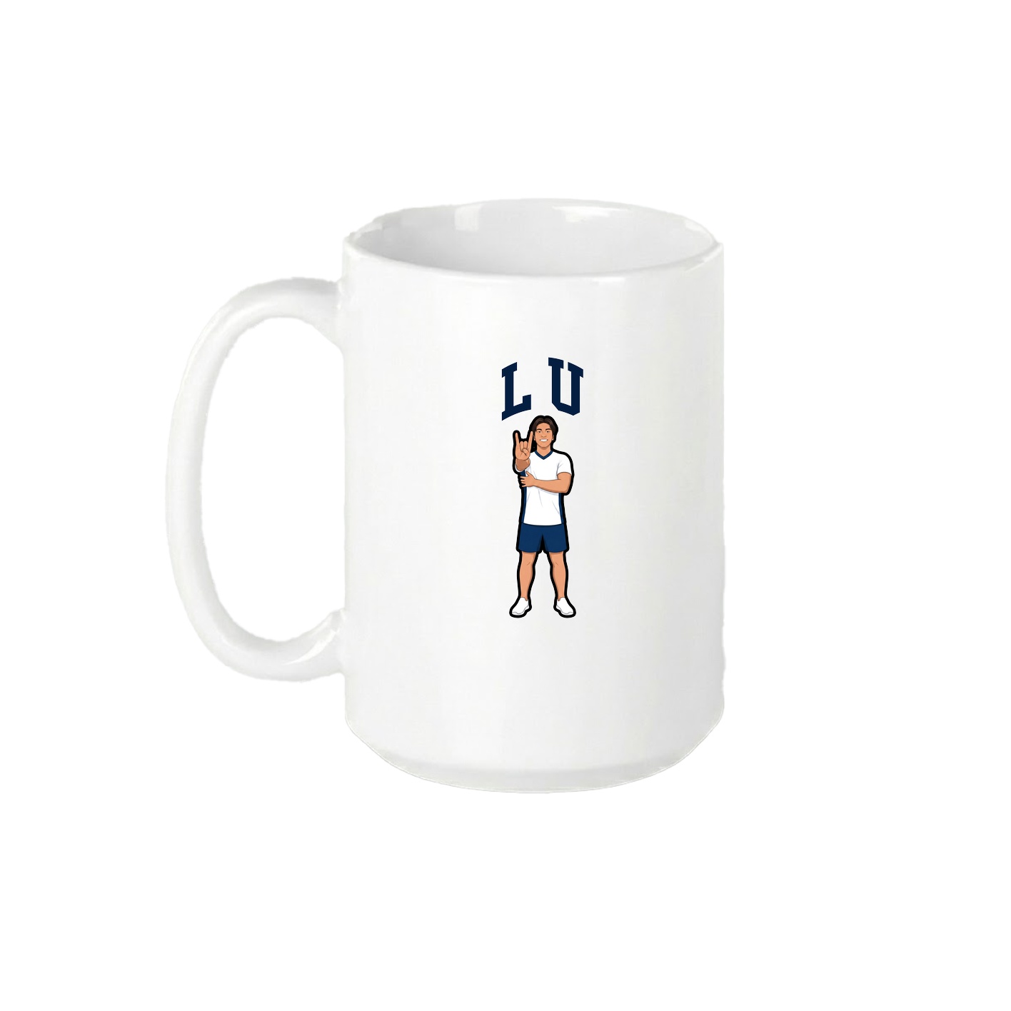 15oz Coffee Mug — Shirsey in White