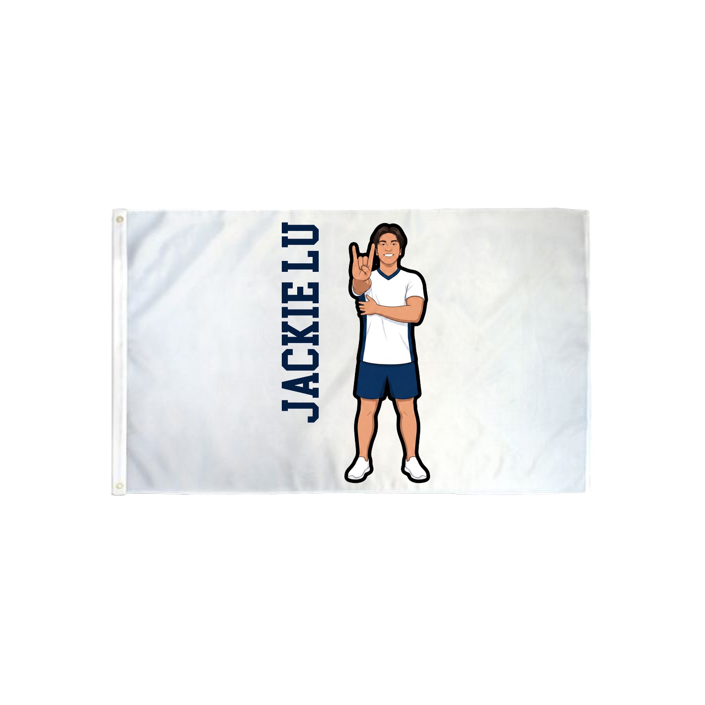 3x5 Flag — Name Vertical in Classic