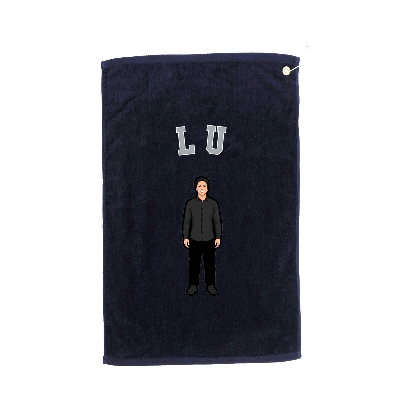 Golf Towel — Shirsey Arch in Navy