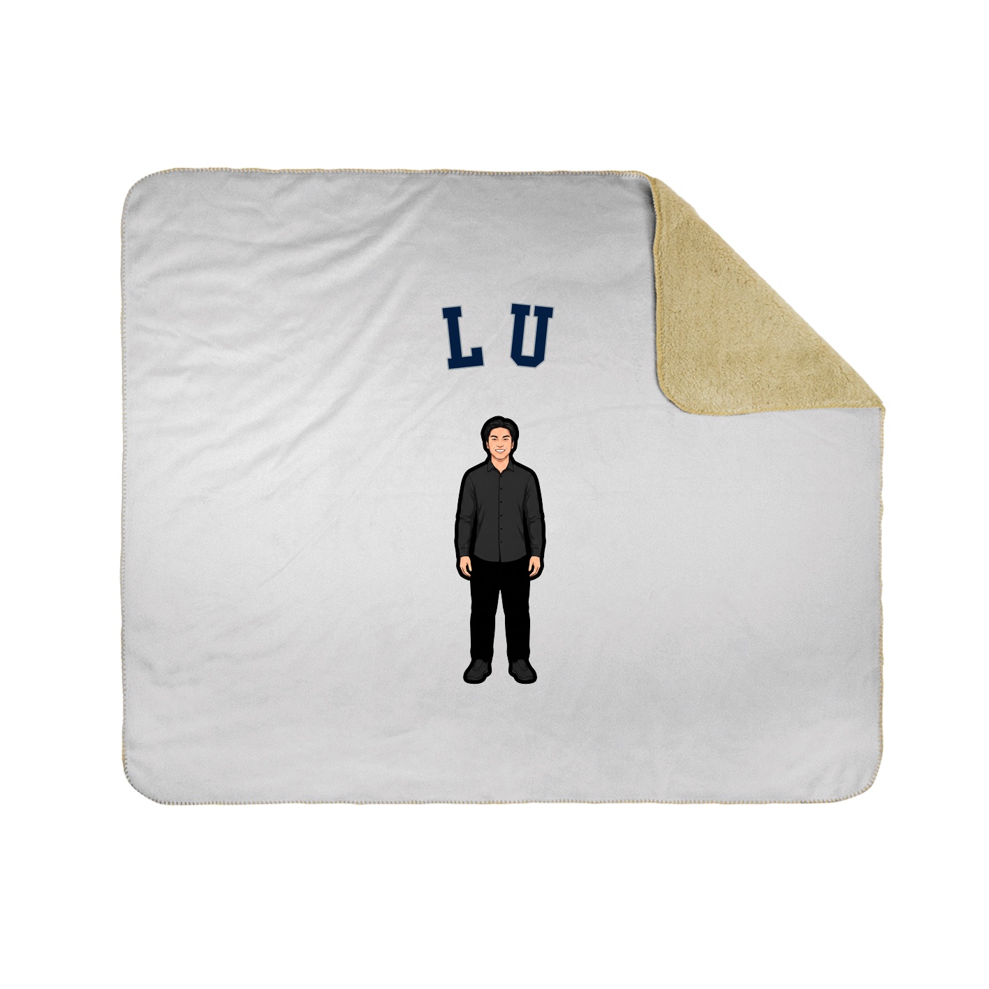 Throw Blanket — Shirsey Arch in White