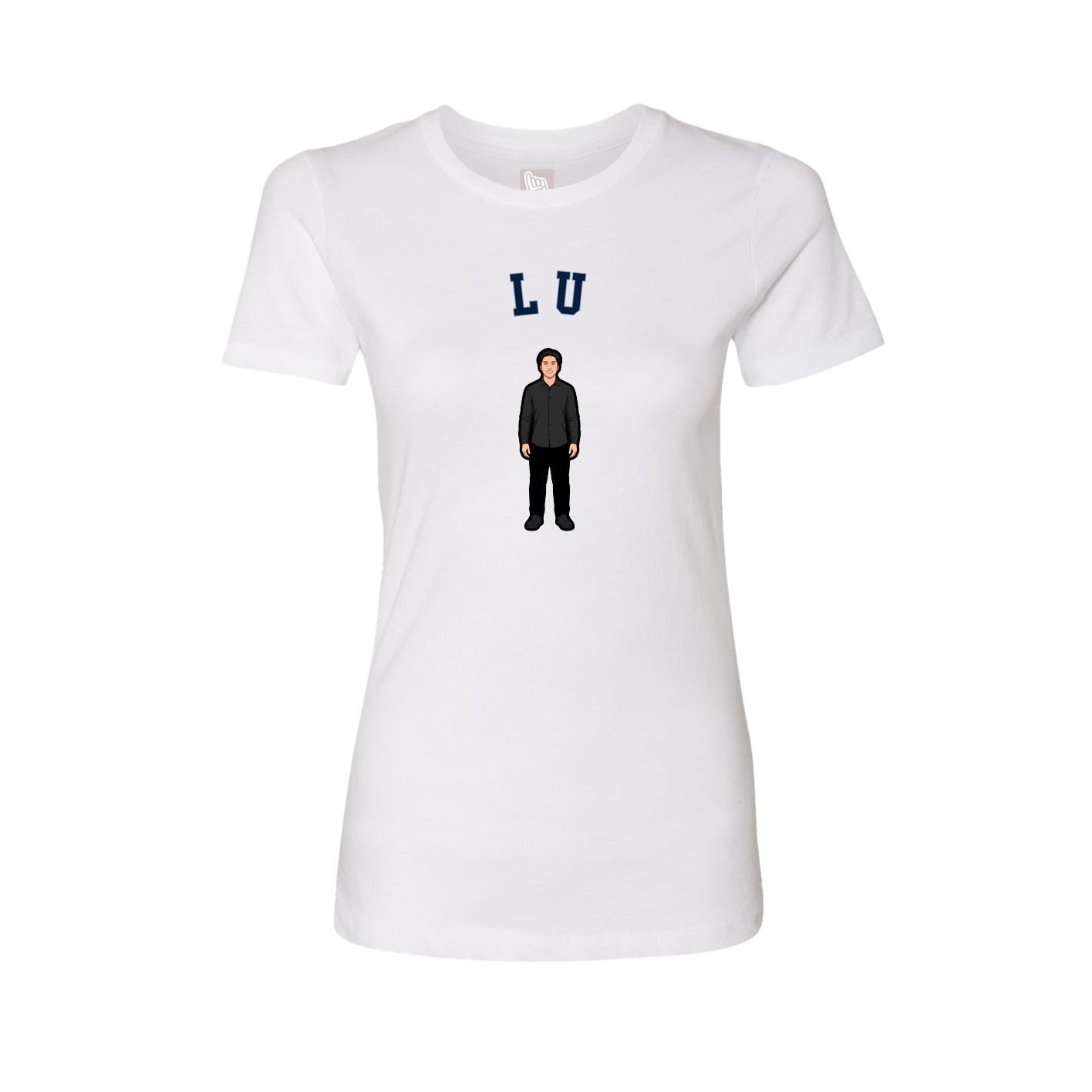 Womens Tee — Shirsey Arch in White