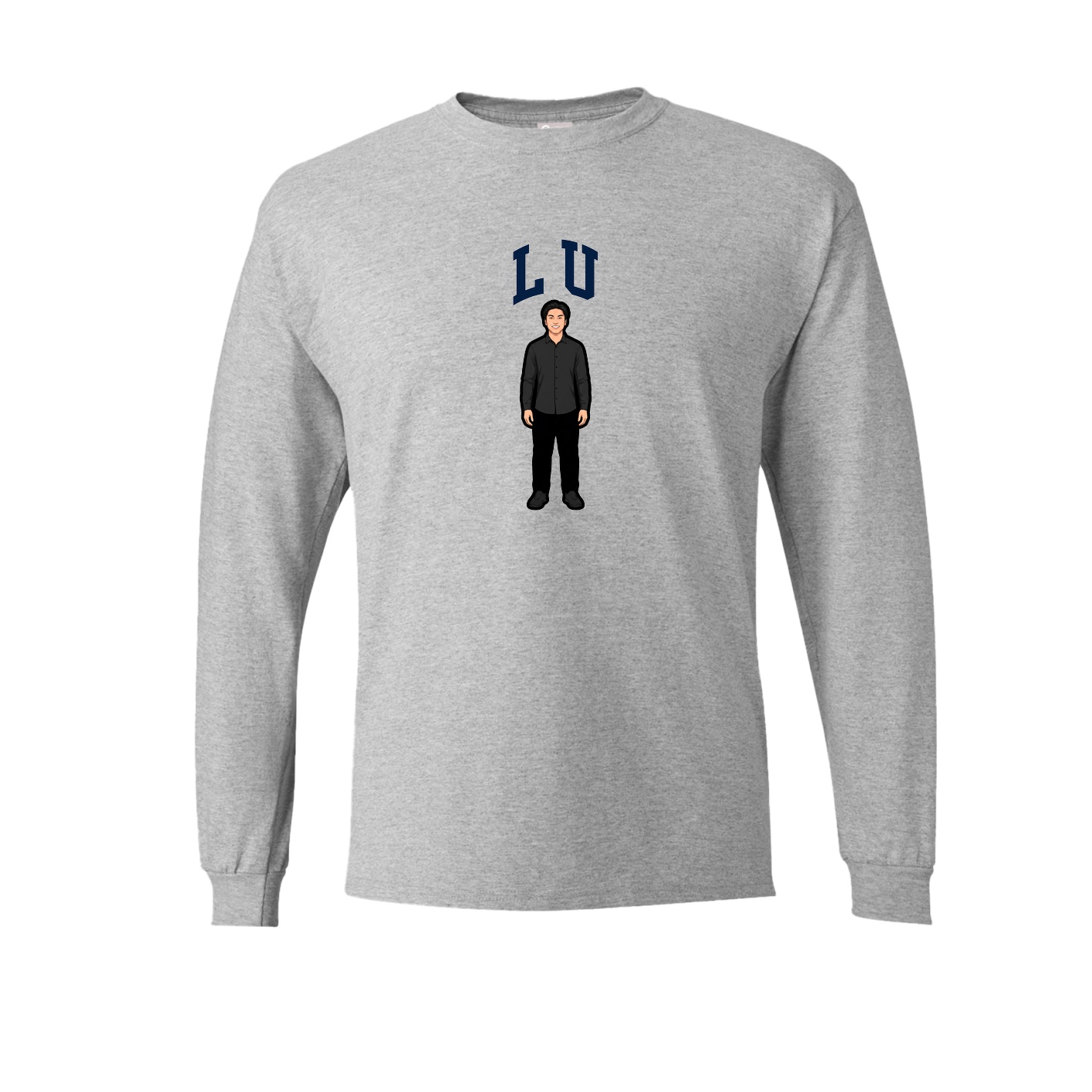Long Sleeve Tee — Shirsey in Grey