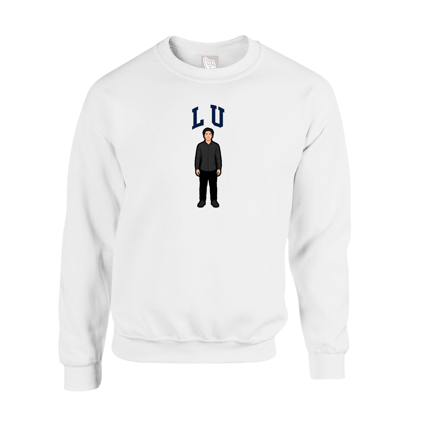 Fleece Crew — Shirsey in White