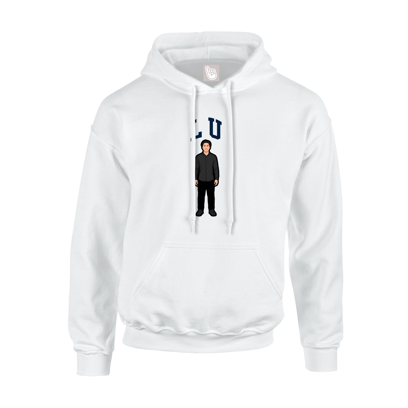 Youth Hoodie — Shirsey in White