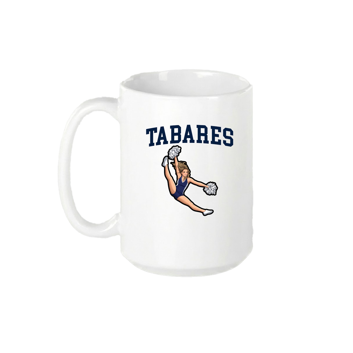 15oz Coffee Mug — Shirsey in White