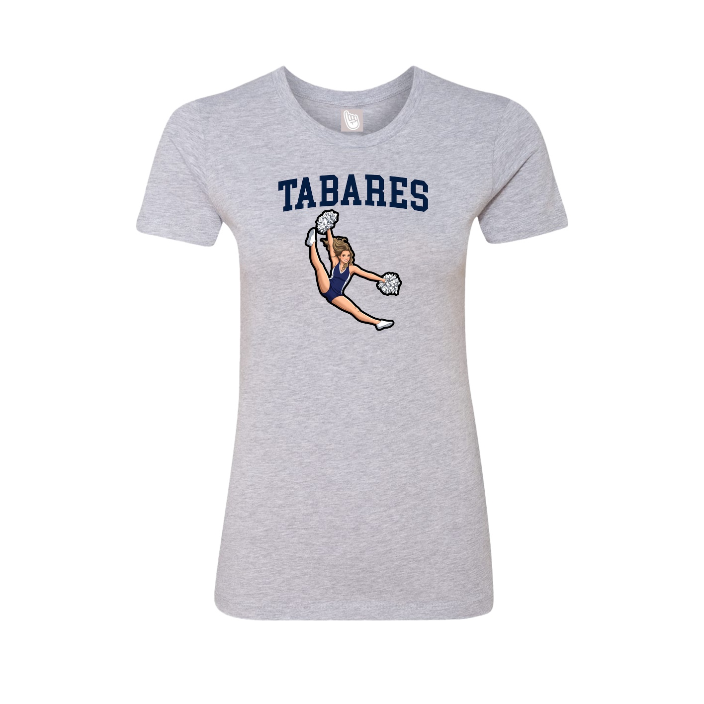 Fitted Women's Tee — Shirsey in Grey