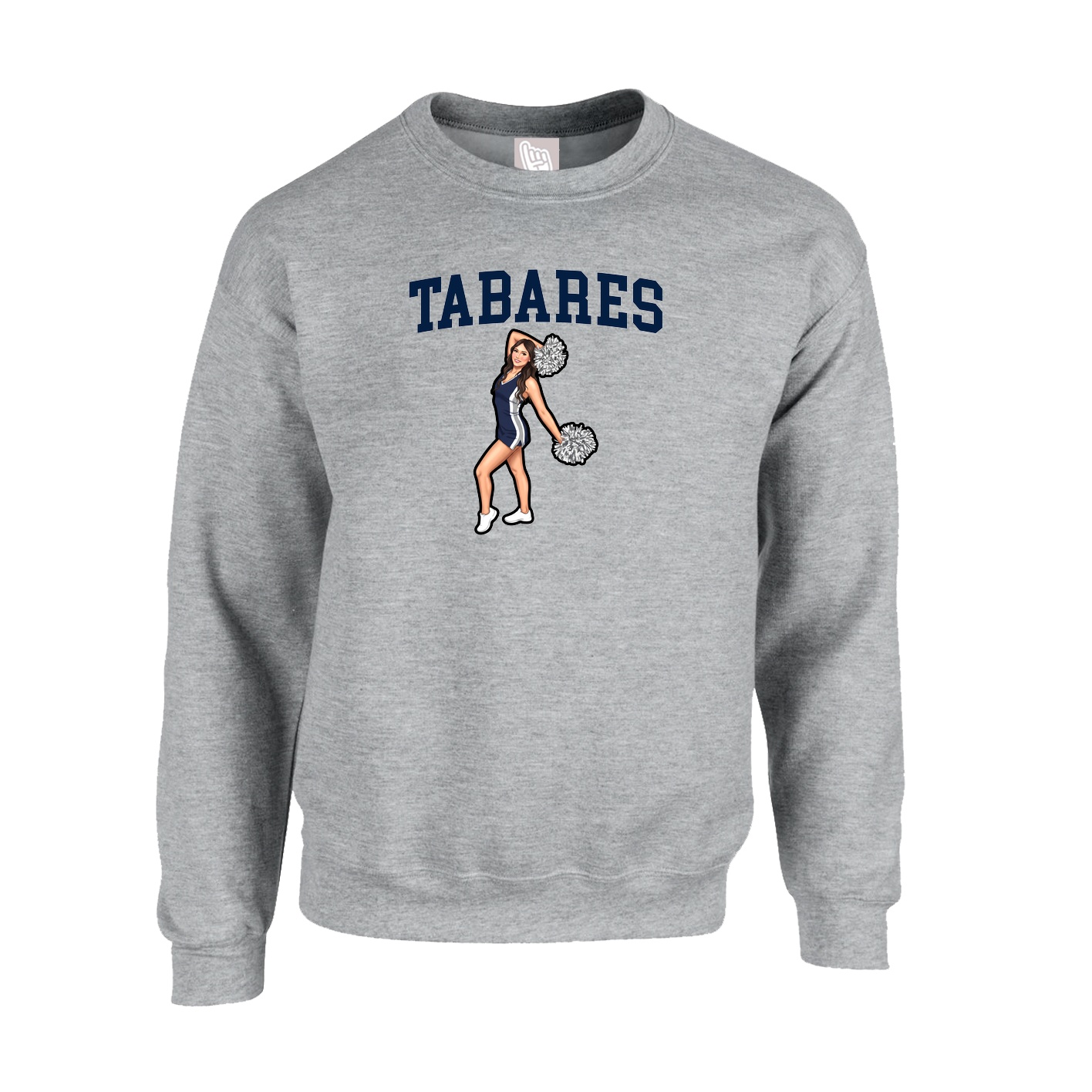 Fleece Crew — Shirsey in Grey